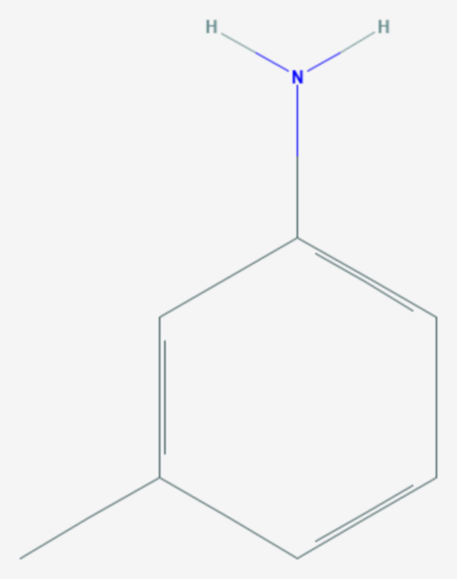 M-Toluidin (Strukturformel)