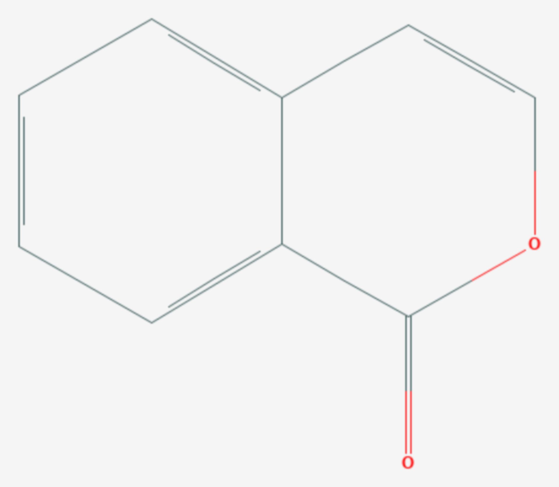 Isocumarin (Strukturformel)