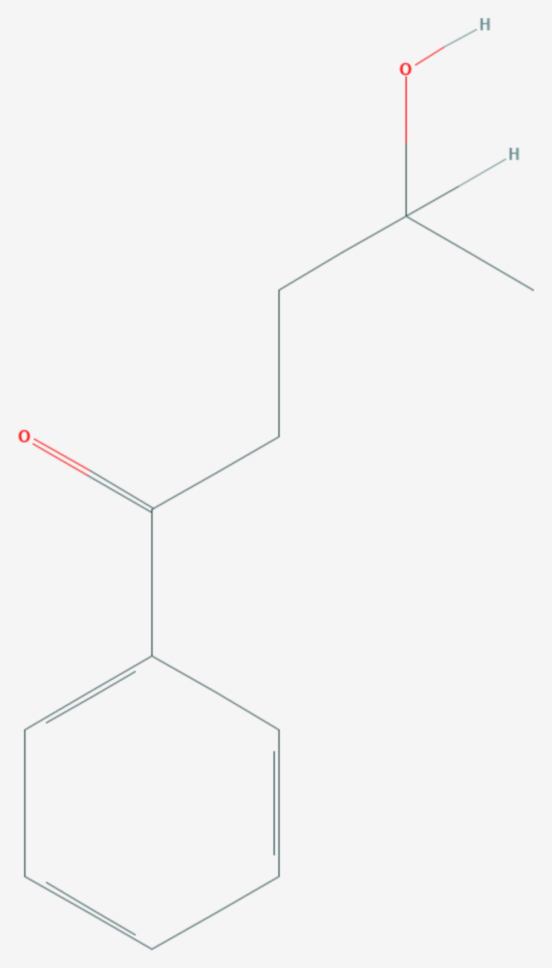 2-Hexanon (Strukturformel)