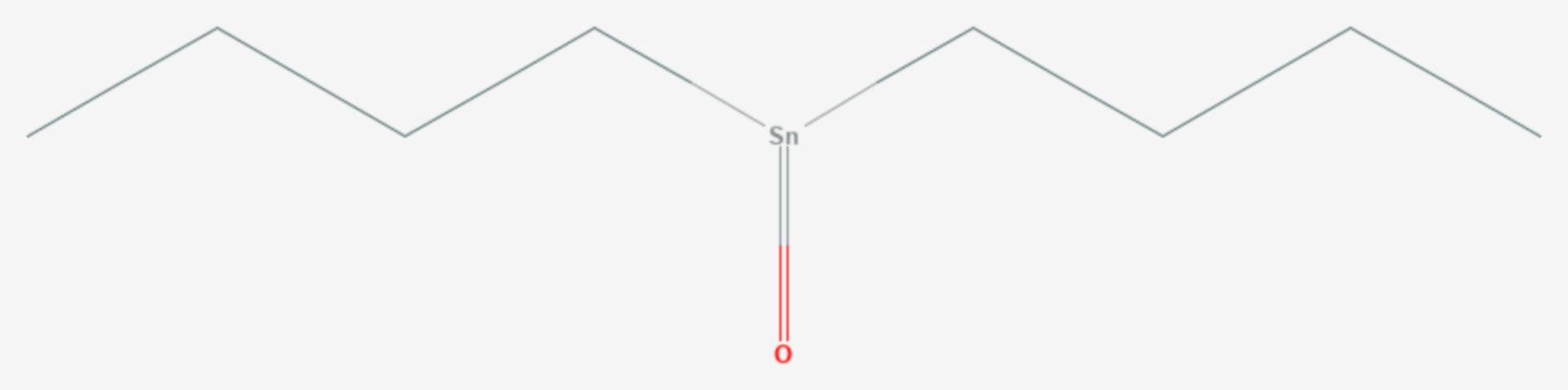 Dibutylzinnoxid (Strukturformel)