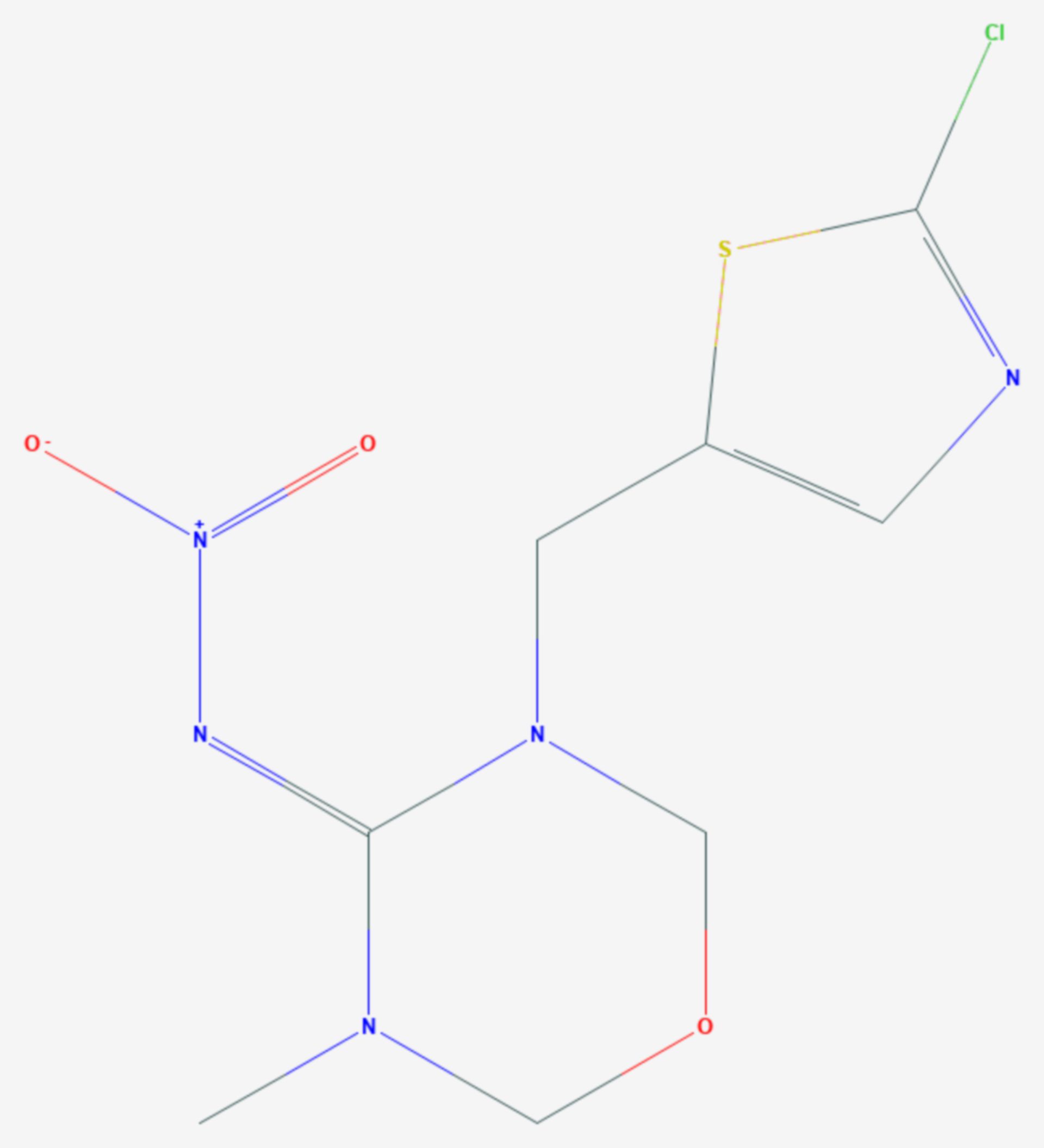 Thiamethoxam (Strukturformel)