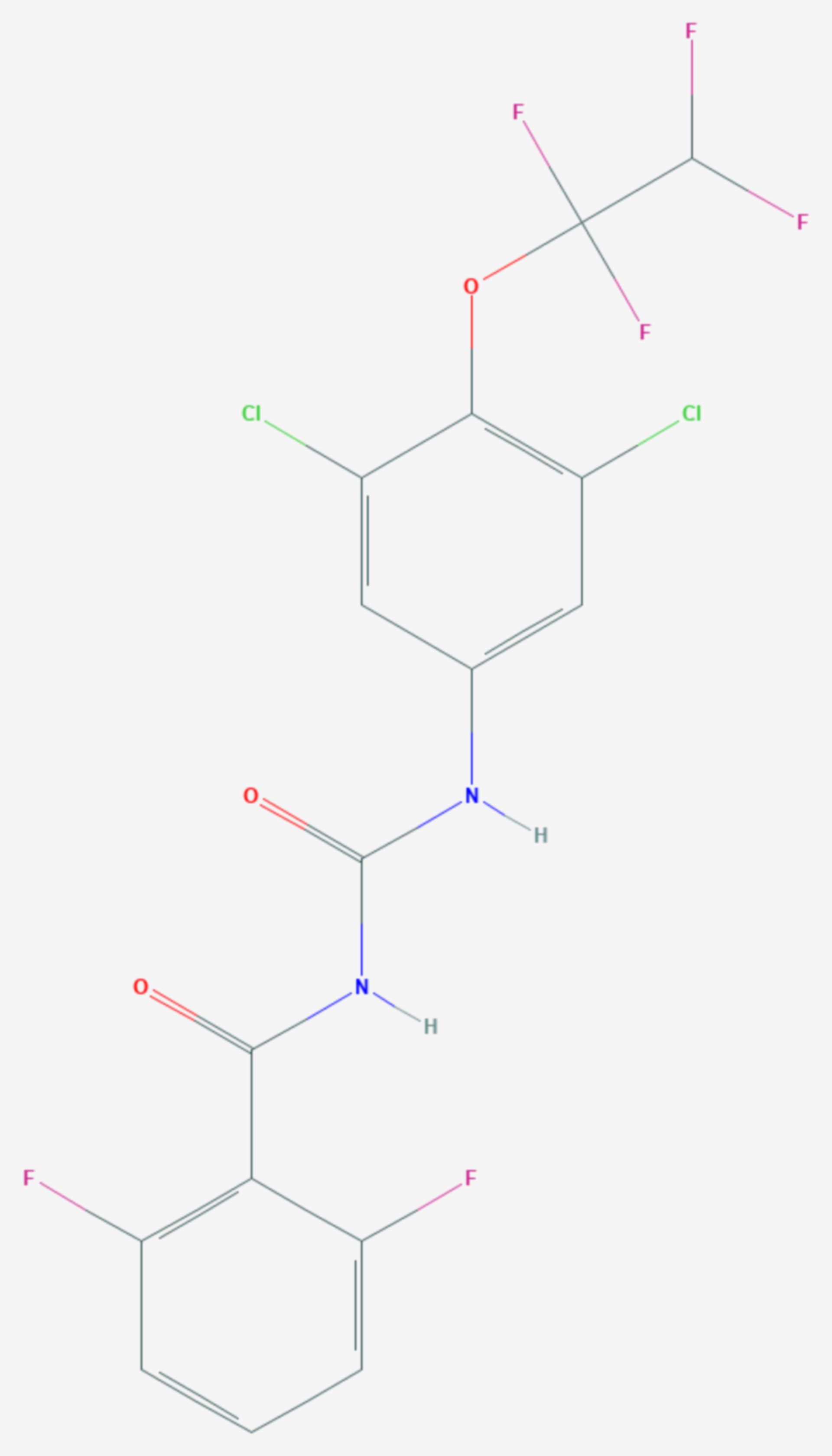 Hexaflumuron (Strukturformel)