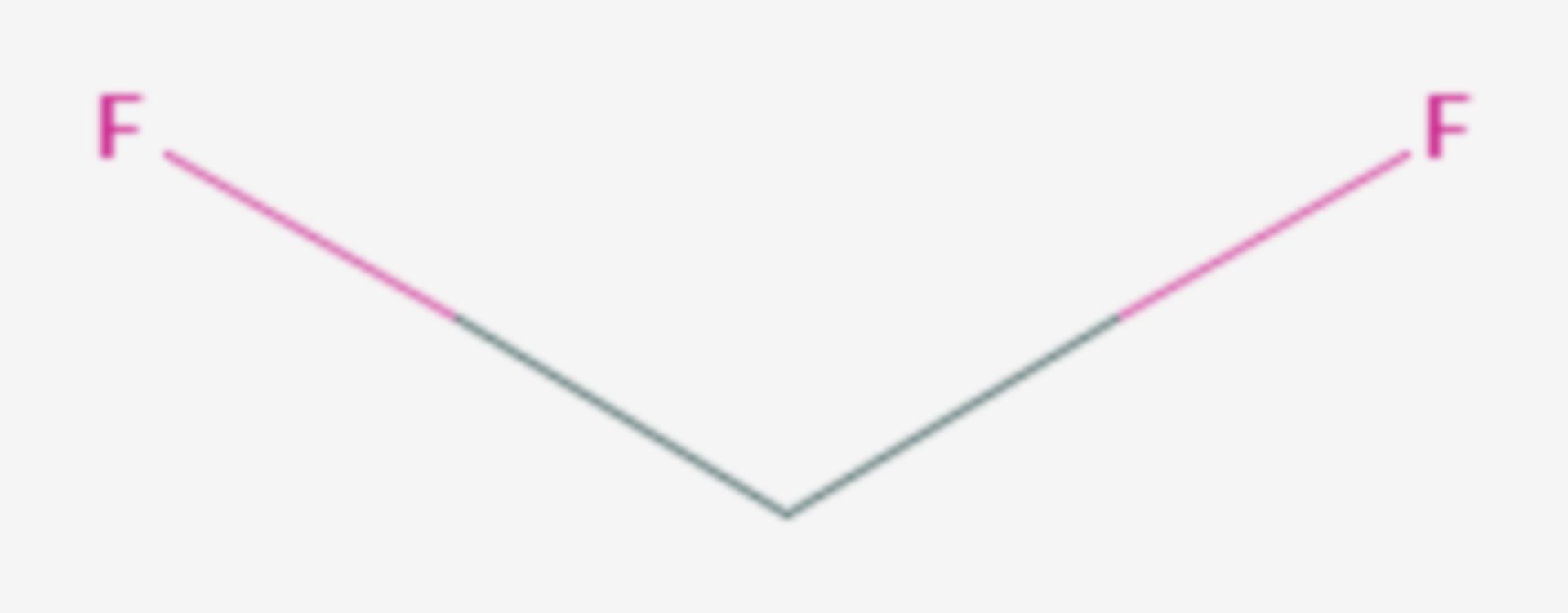 Difluormethan (Strukturformel)
