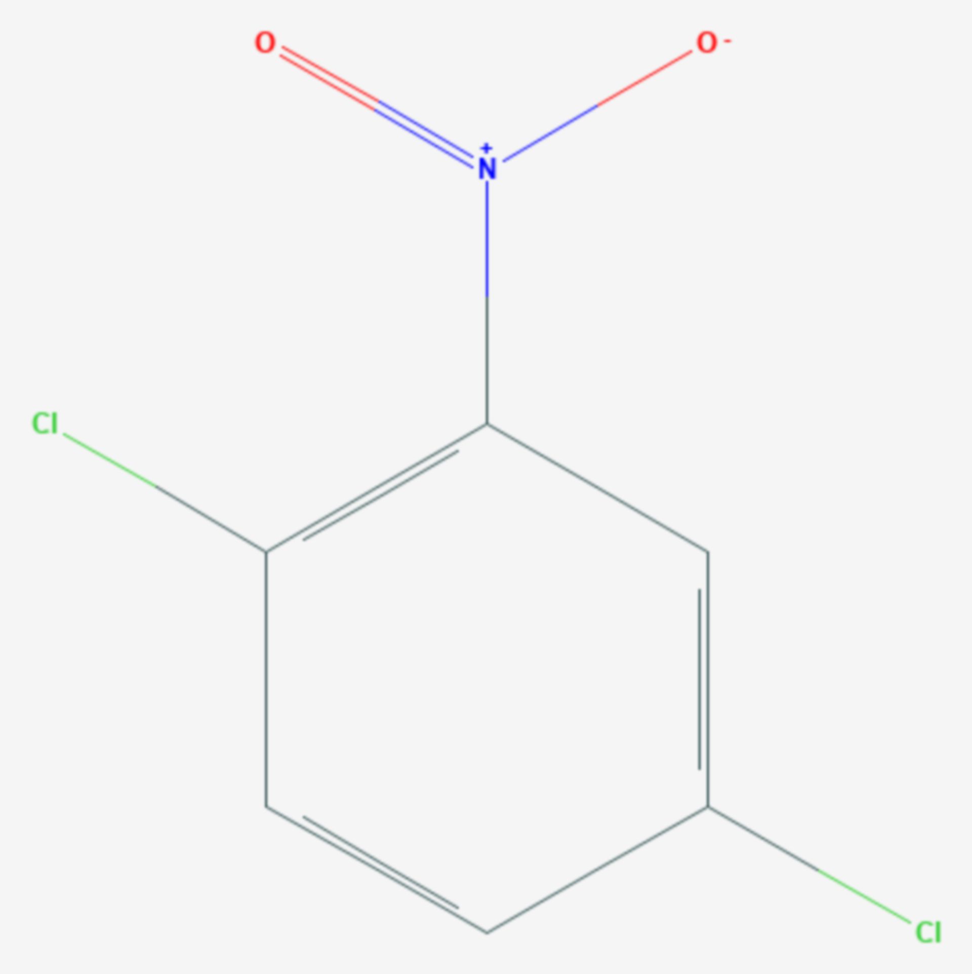 1,4-Dichlor-2-nitrobenzol (Strukturformel)