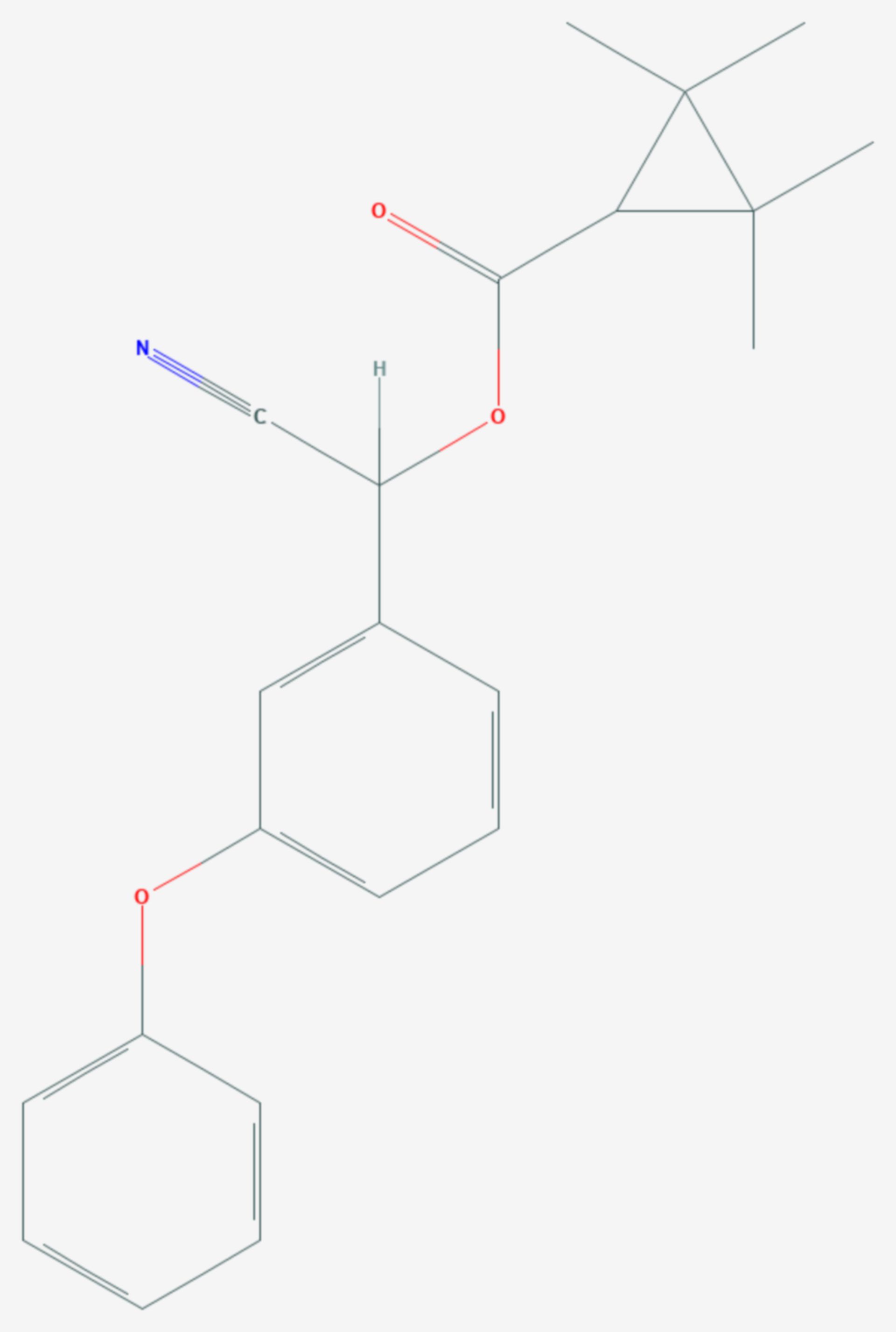 Fenpropathrin (Strukturformel)