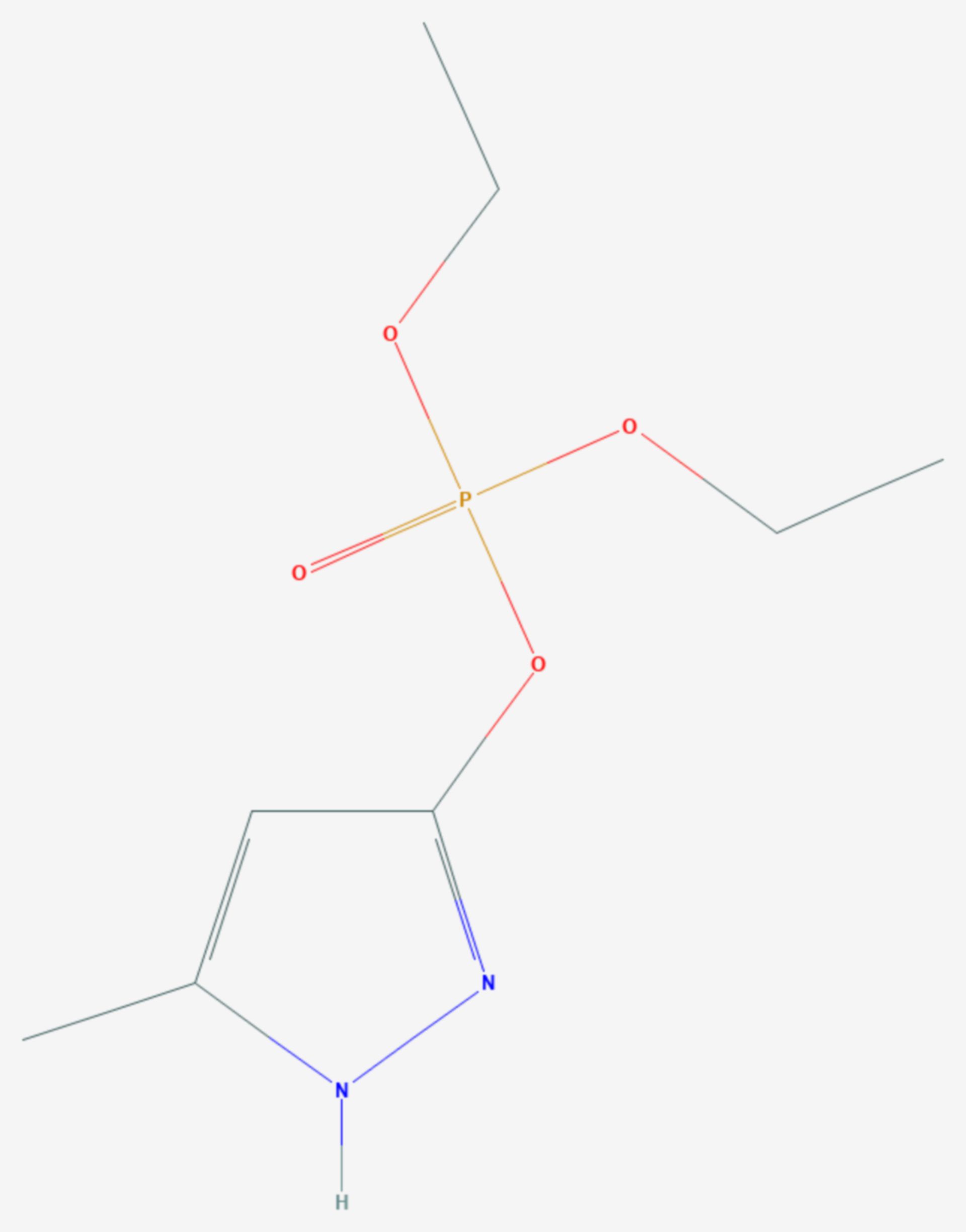 Pyrazoxon (Strukturformel)