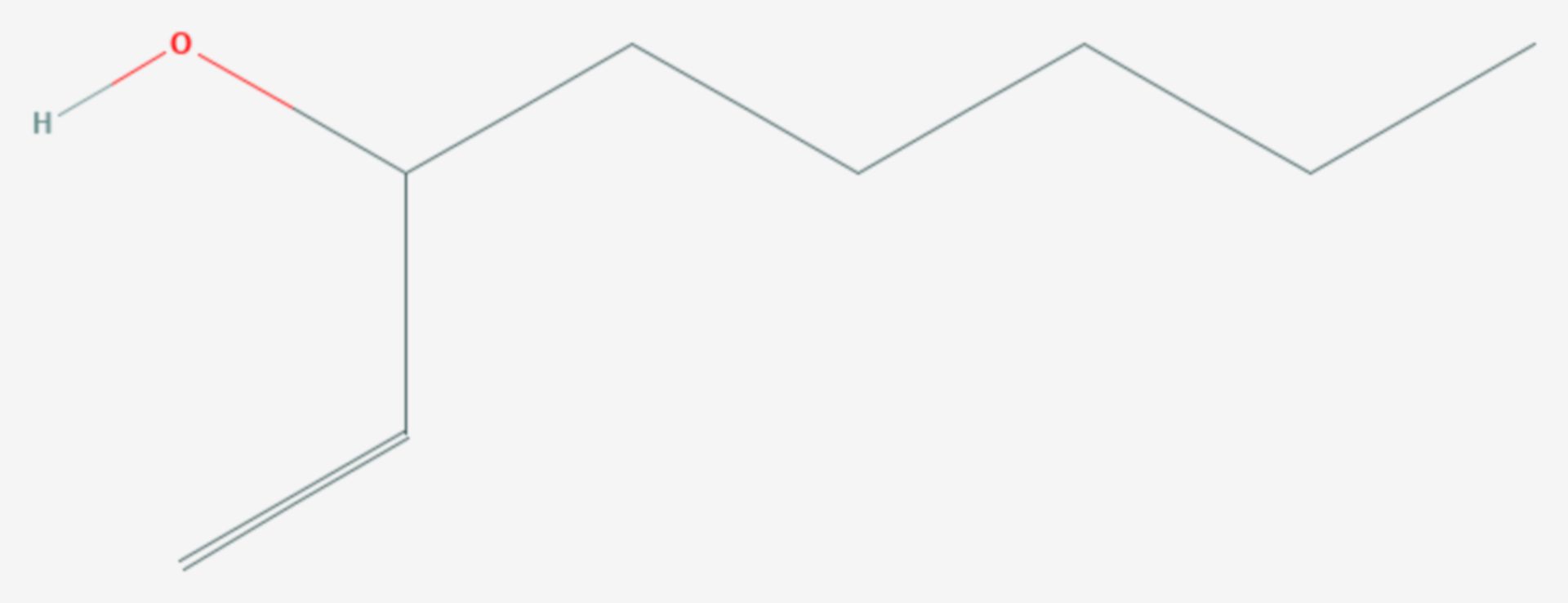 1-Octen-3-ol (Strukturformel)