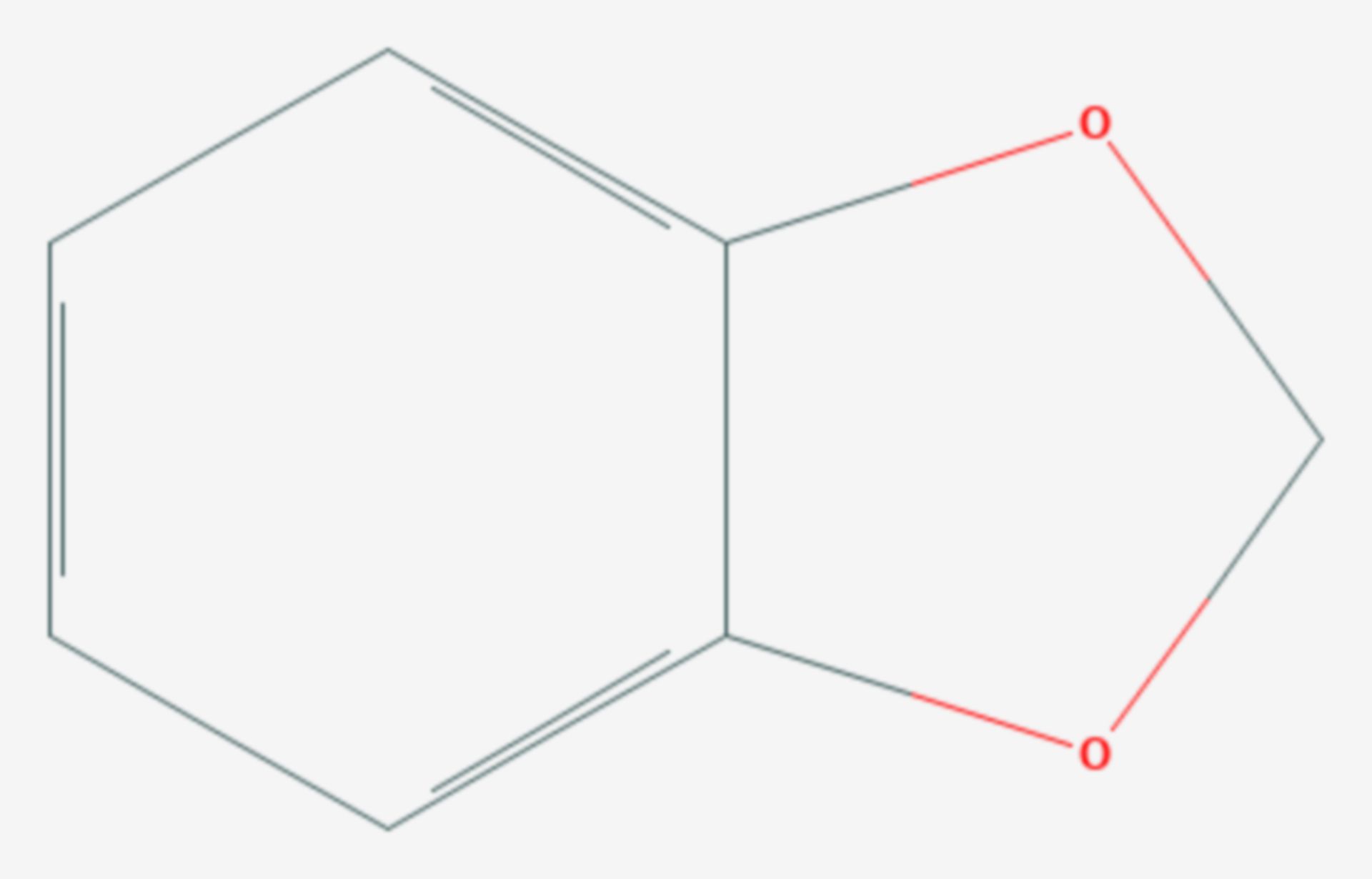 1,2-Methylendioxybenzol (Strukturformel)