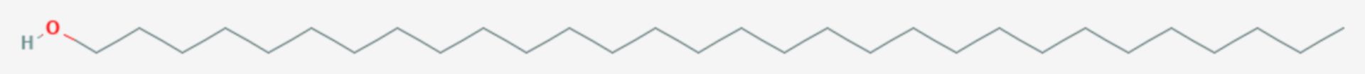 1-Triacontanol (Strukturformel)