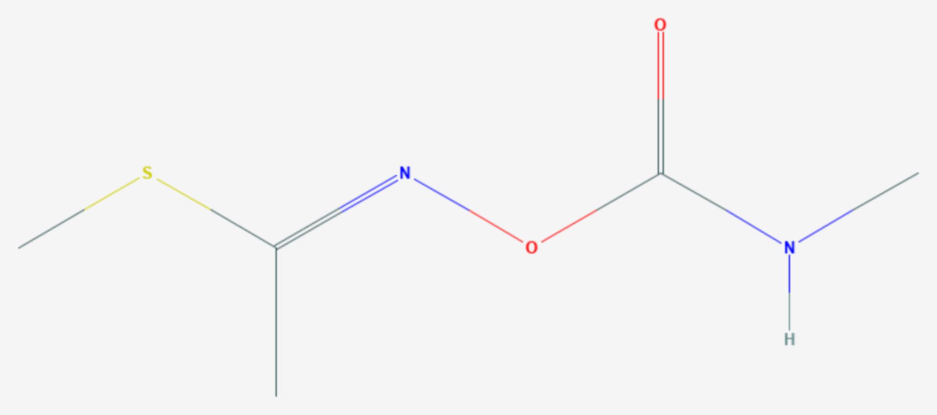 Methomyl (Strukturformel)