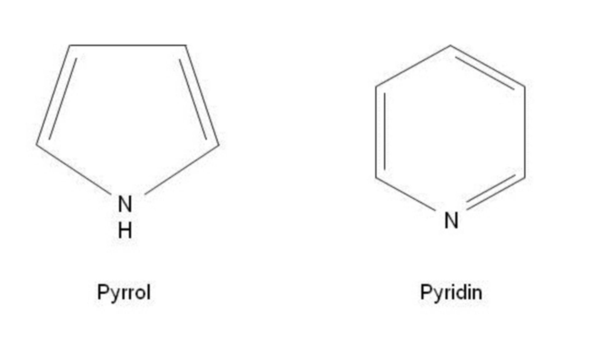 Pyrrol und Pyridin