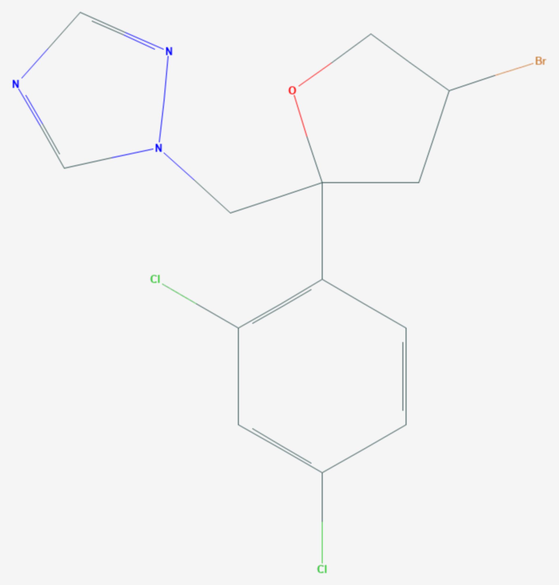 Bromuconazol (Strukturformel)