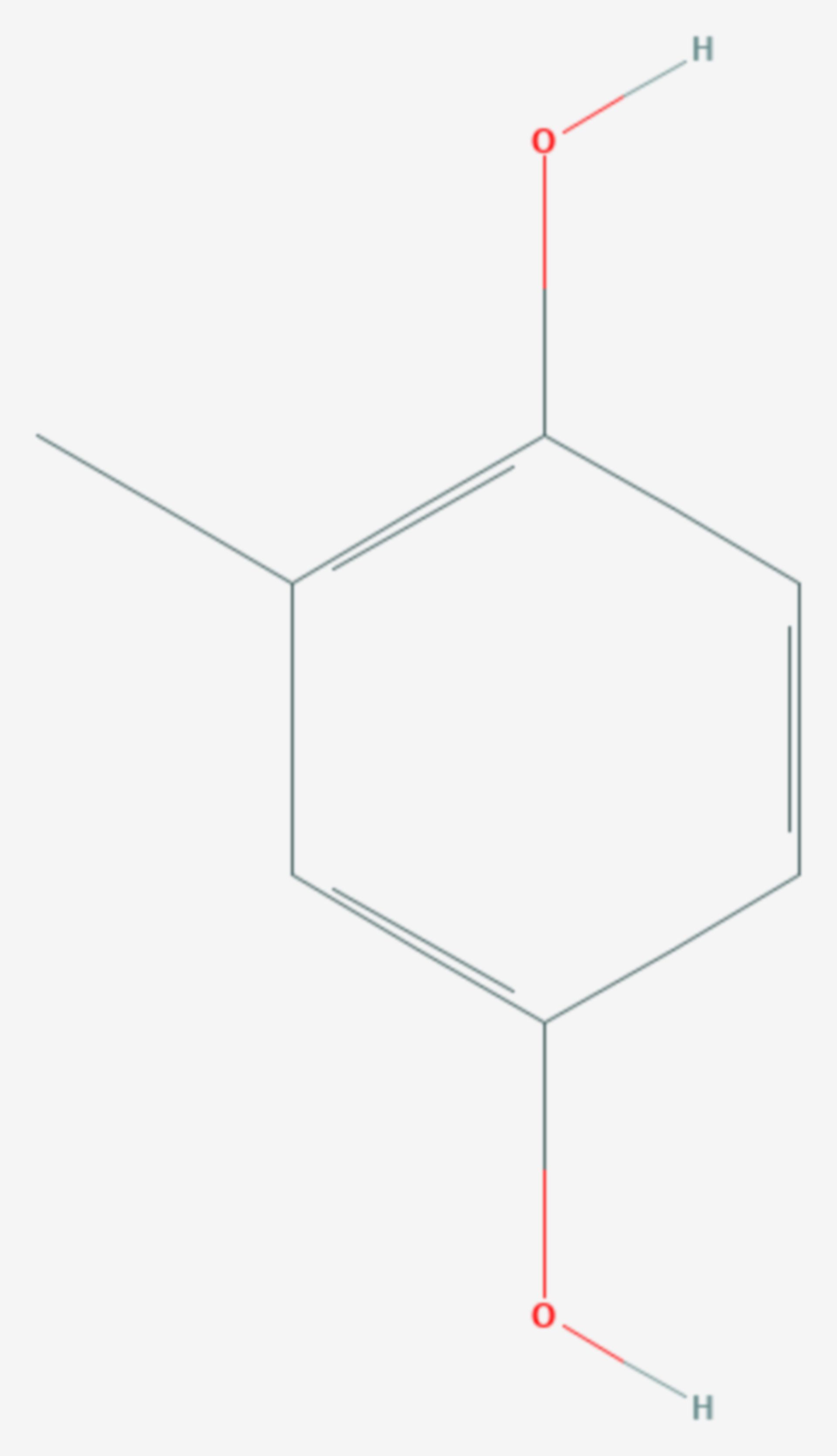 Methylhydrochinon (Strukturformel)