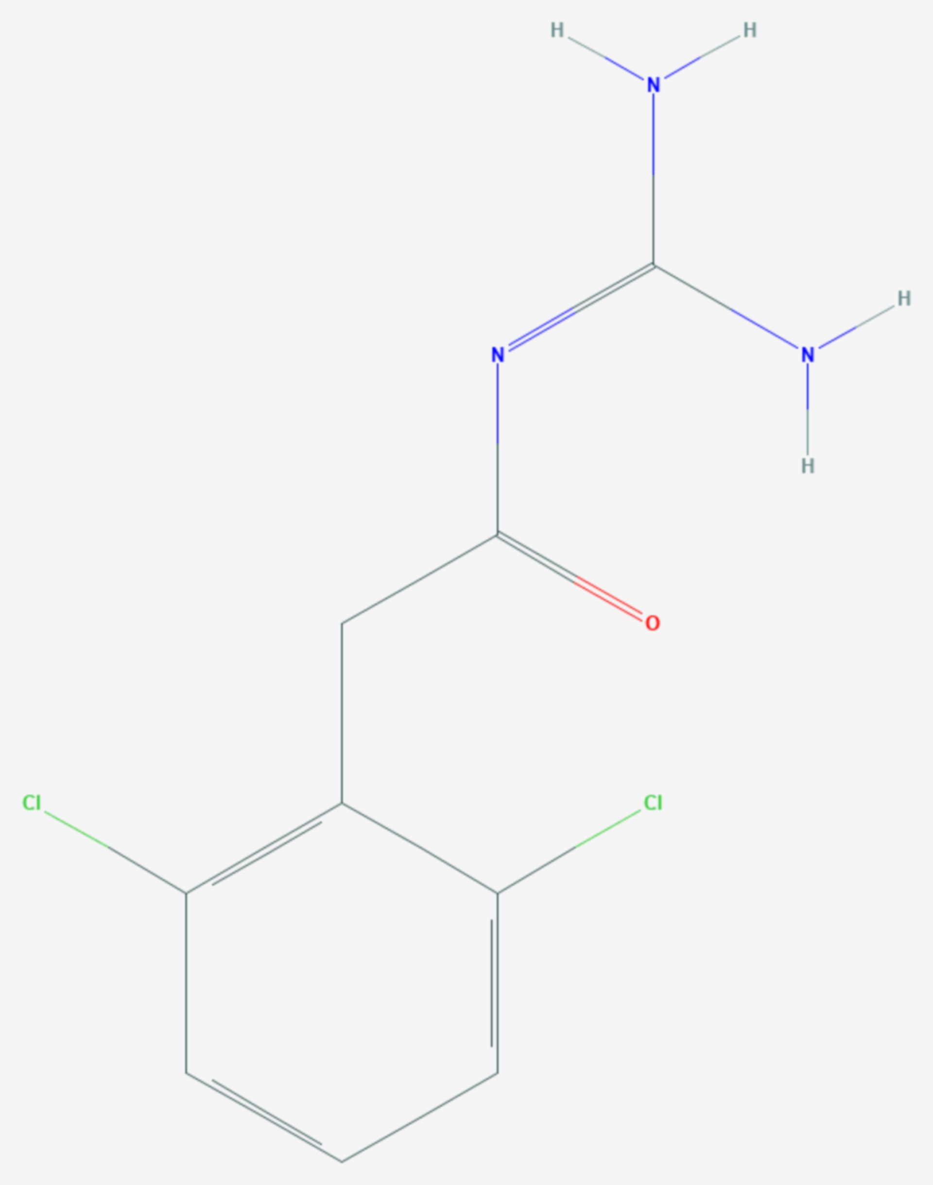 Guanfacin (Strukturformel)