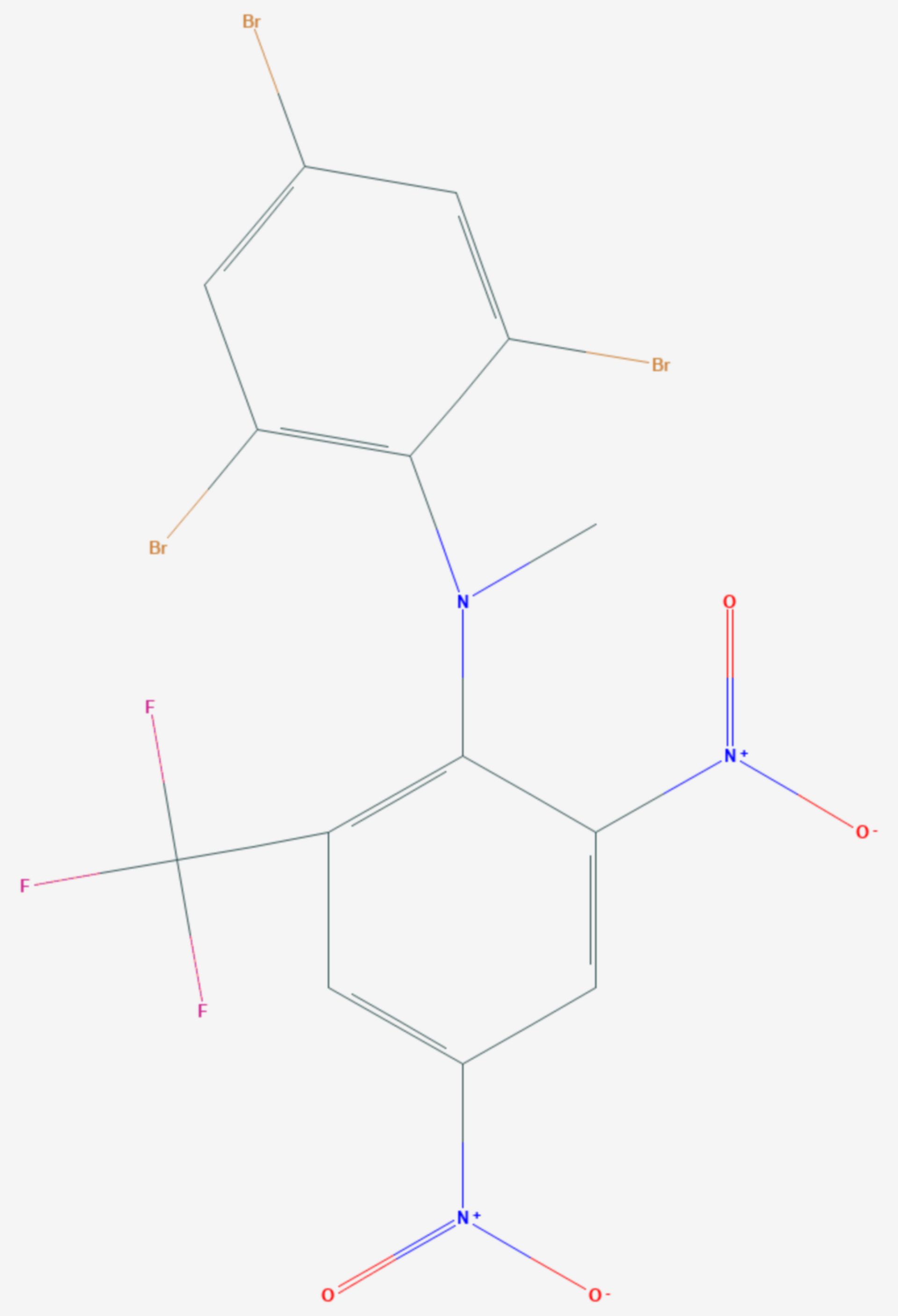 Bromethalin (Strukturformel)