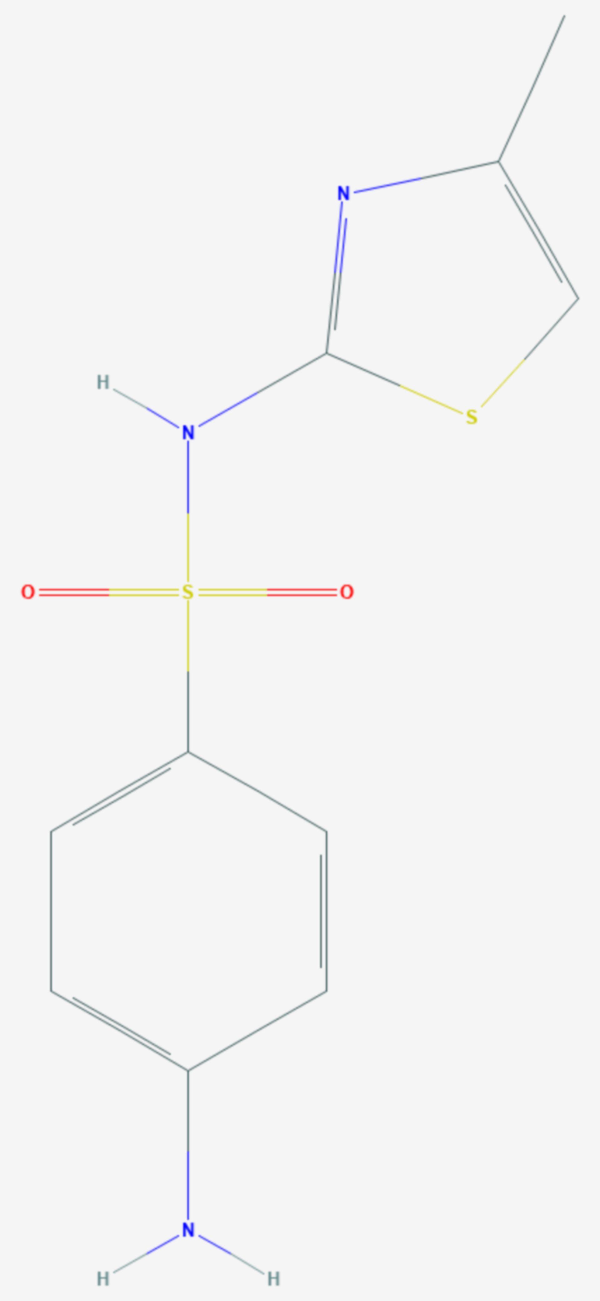 Sulfamethylthiazol (Strukturformel)