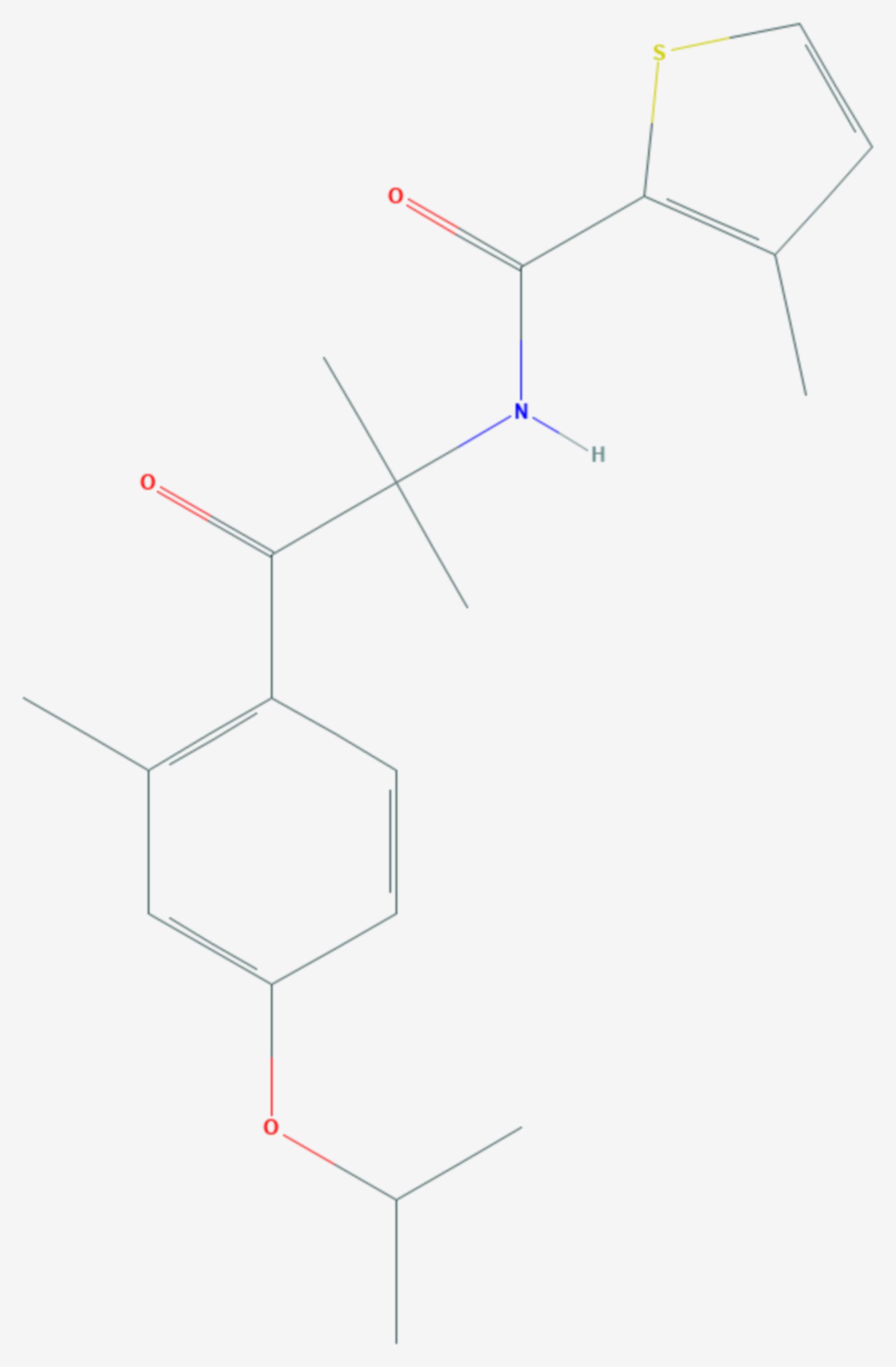 Isofetamid (Strukturformel)