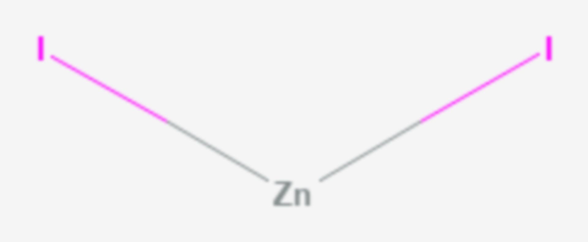 Zinkiodid (Strukturformel)