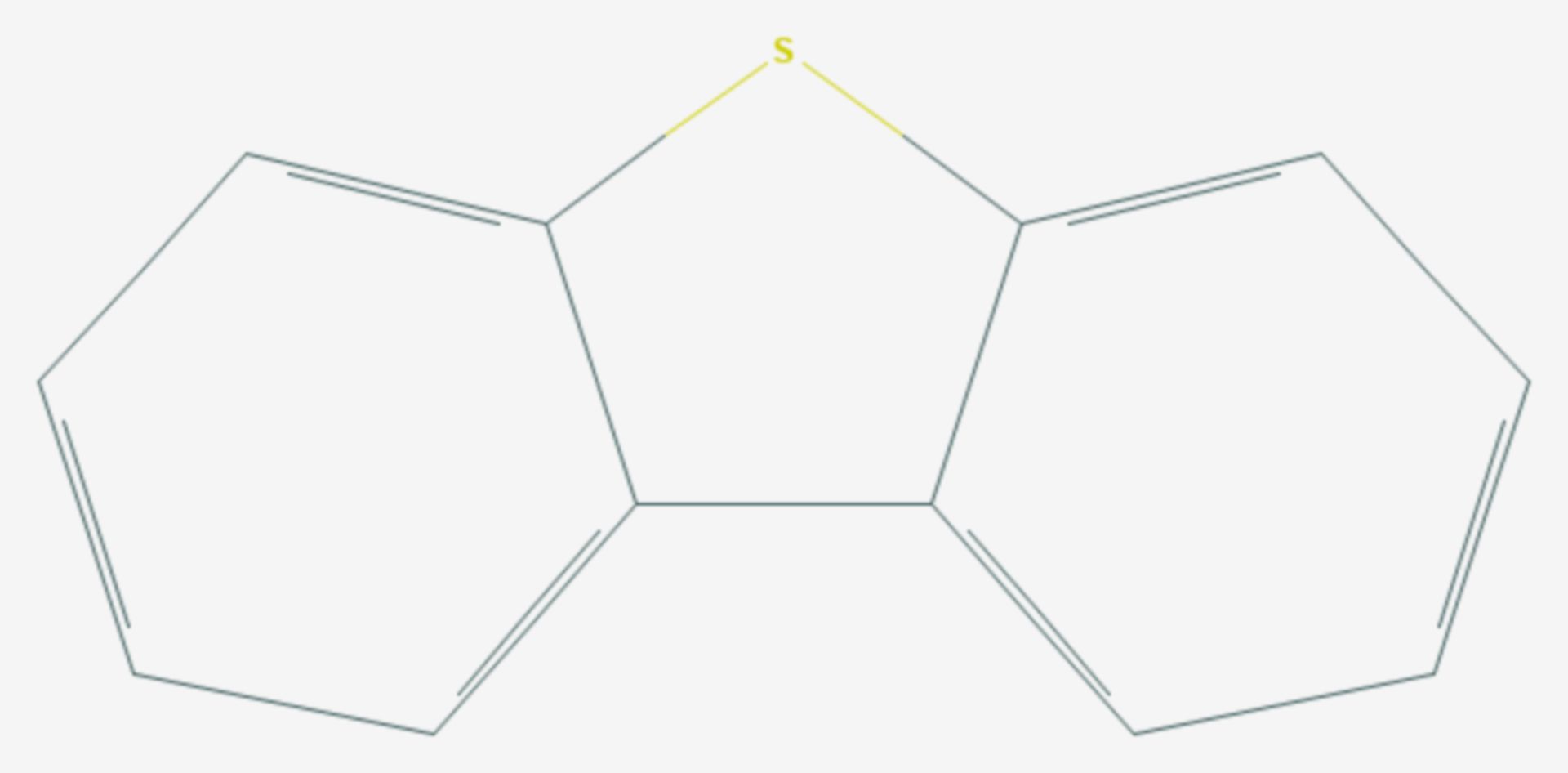 Dibenzothiophen (Strukturformel)
