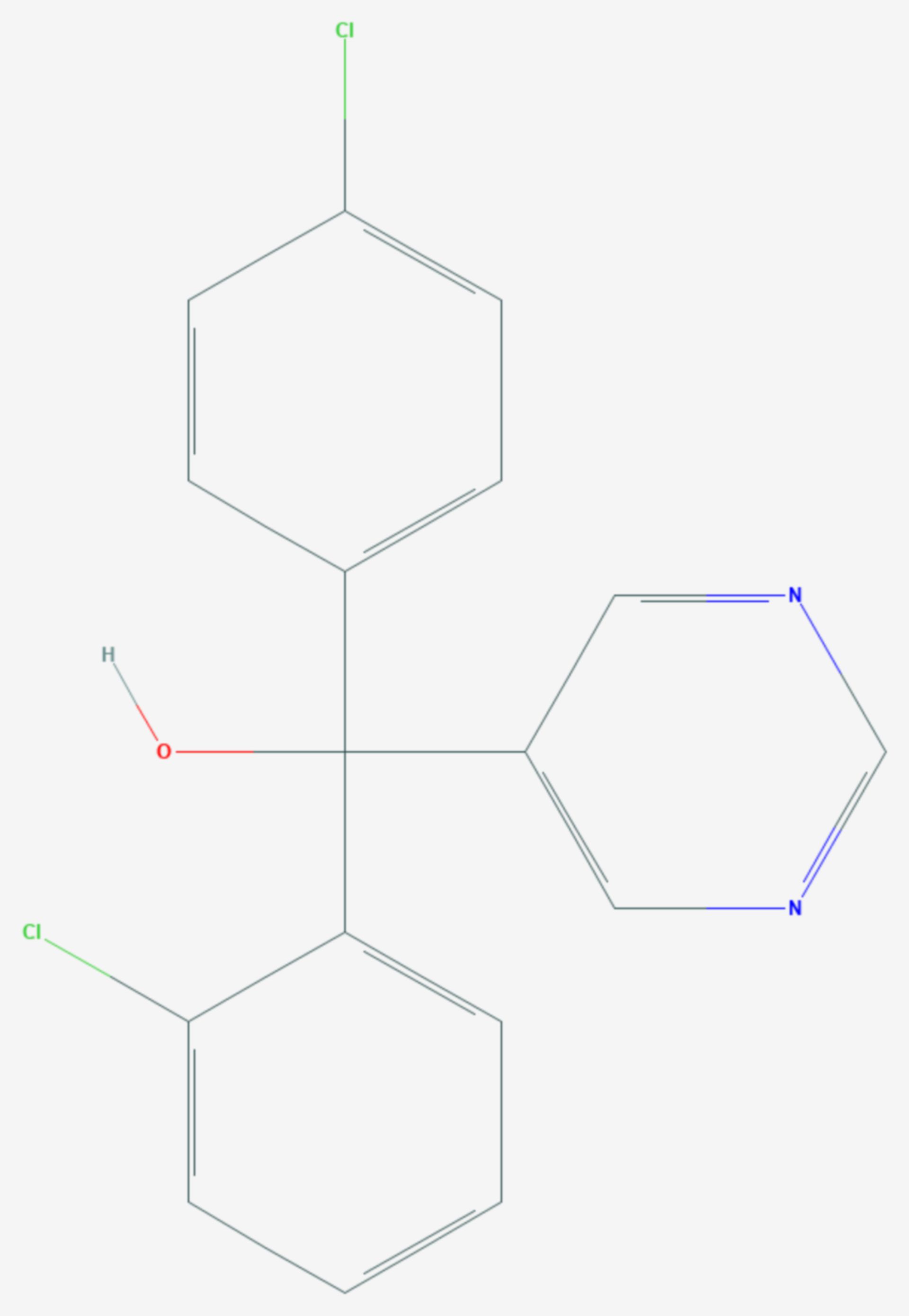 Fenarimol (Strukturformel)