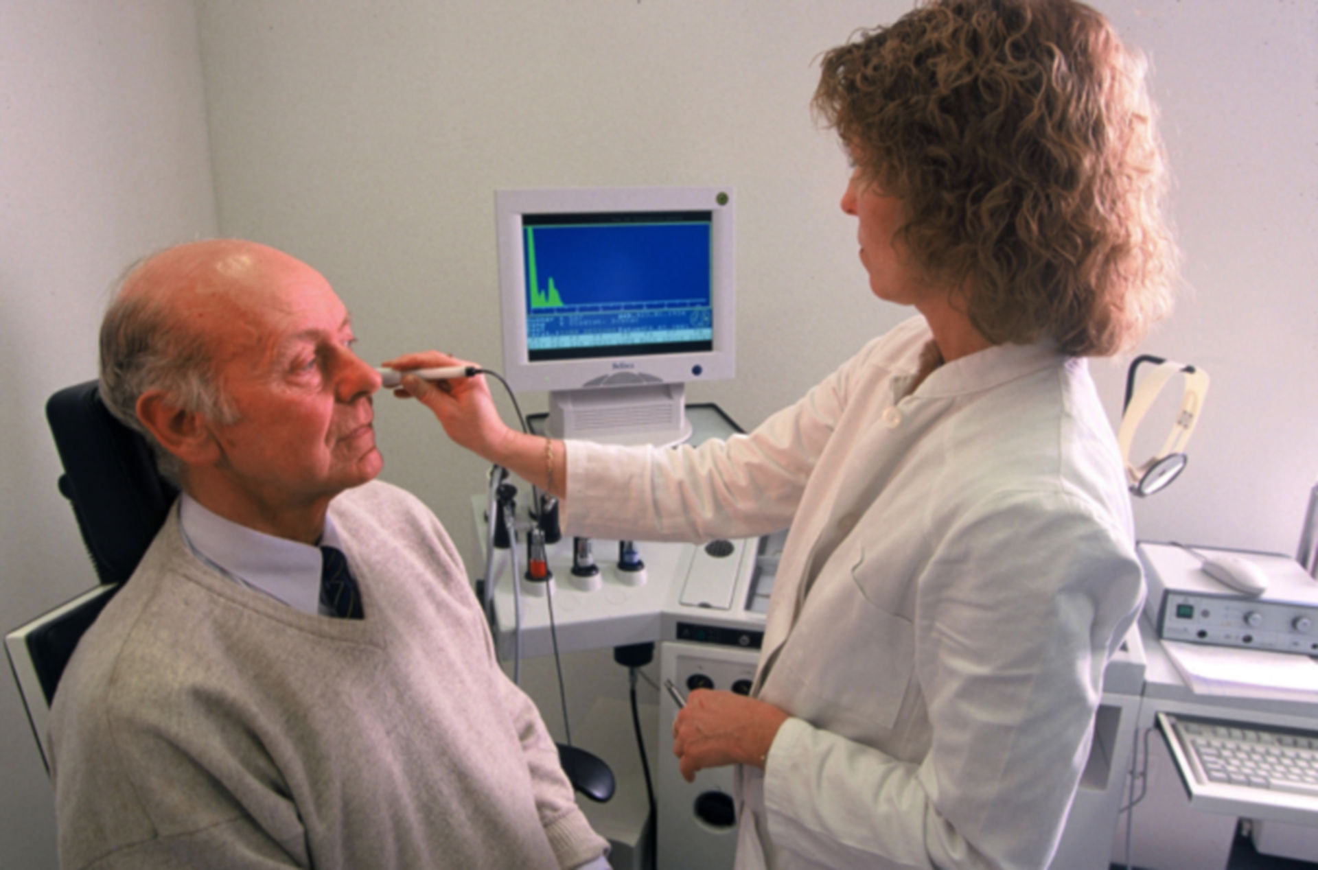 Tinnitus - ultrasound examination of the maxillary sinus