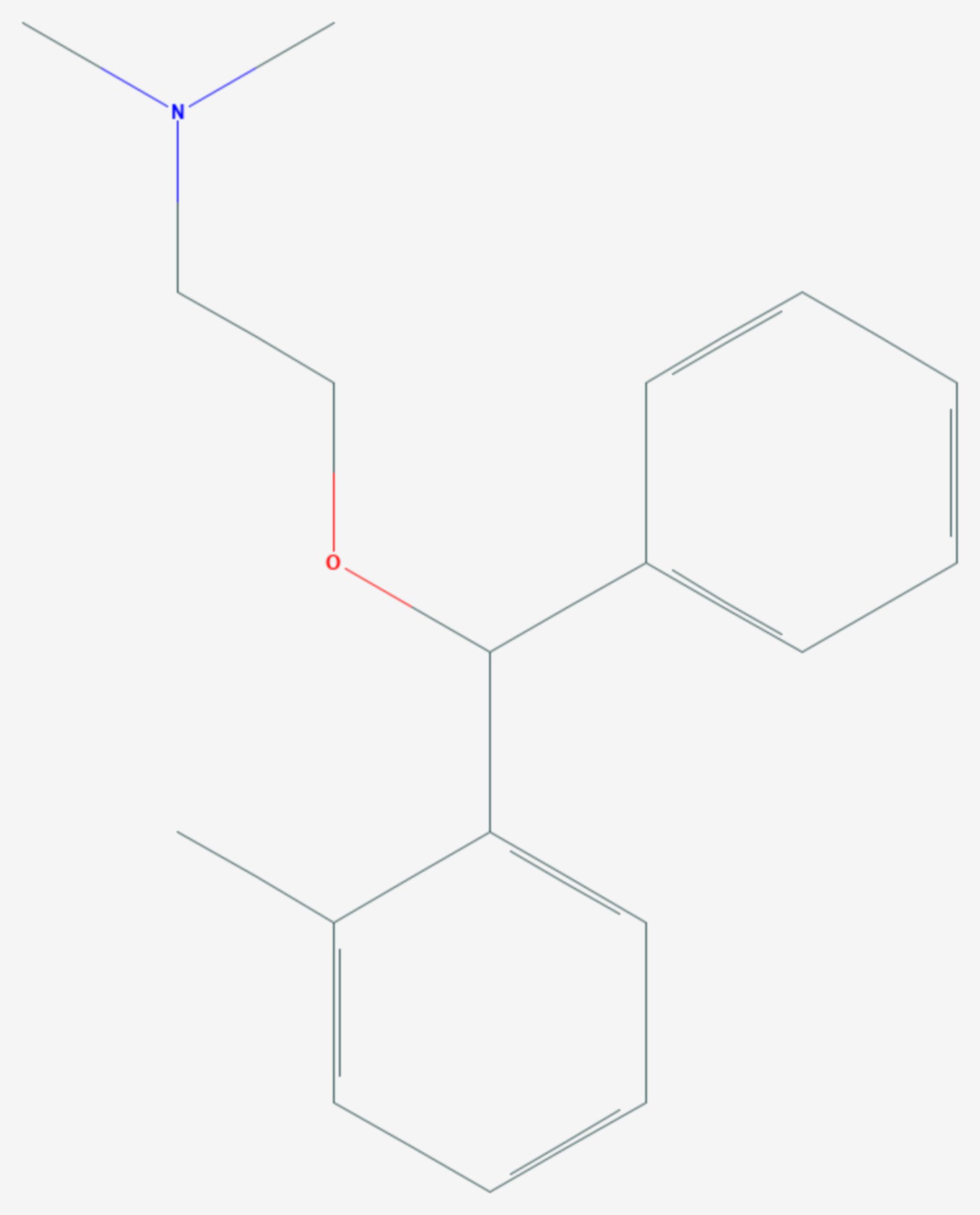 Orphenadrin (Strukturformel)