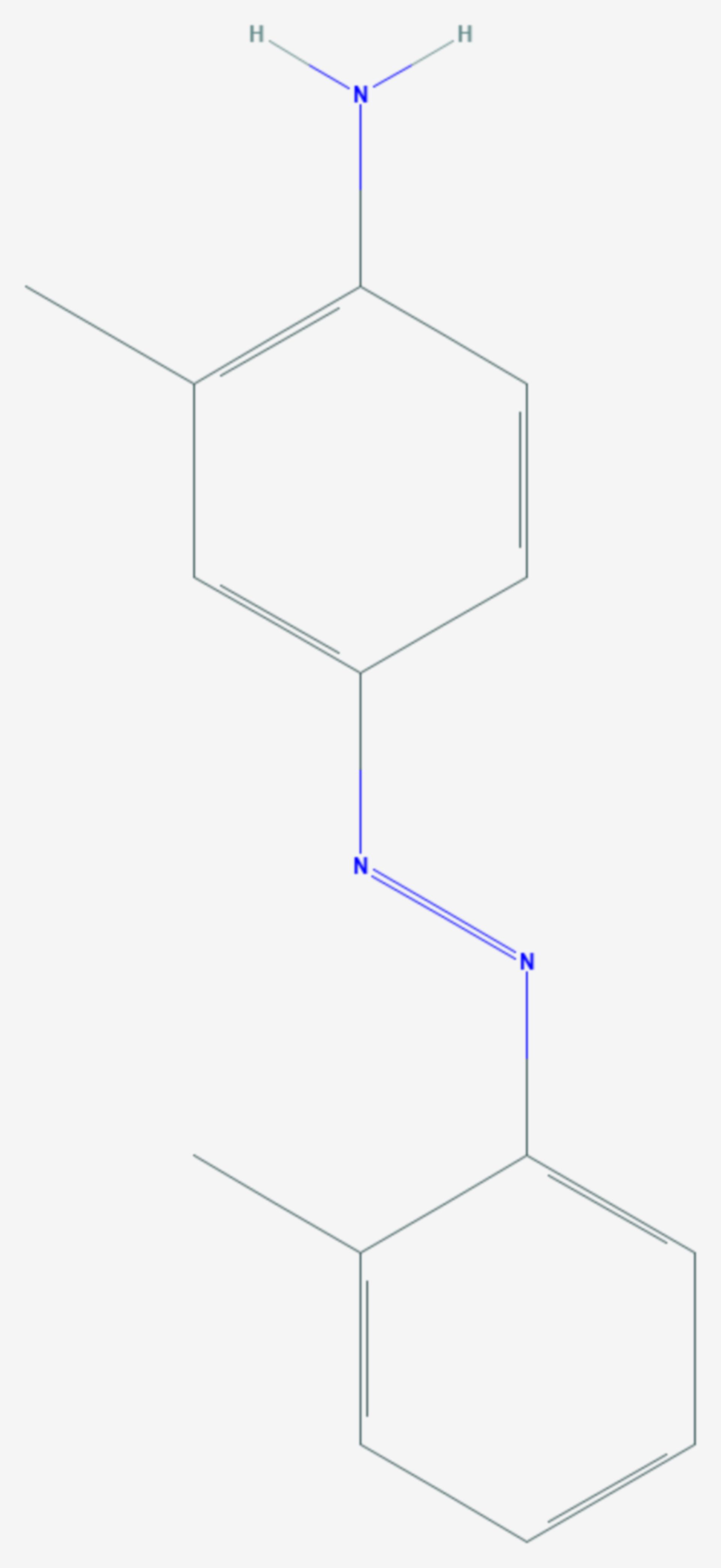 O-Aminoazotoluol (Strukturformel)