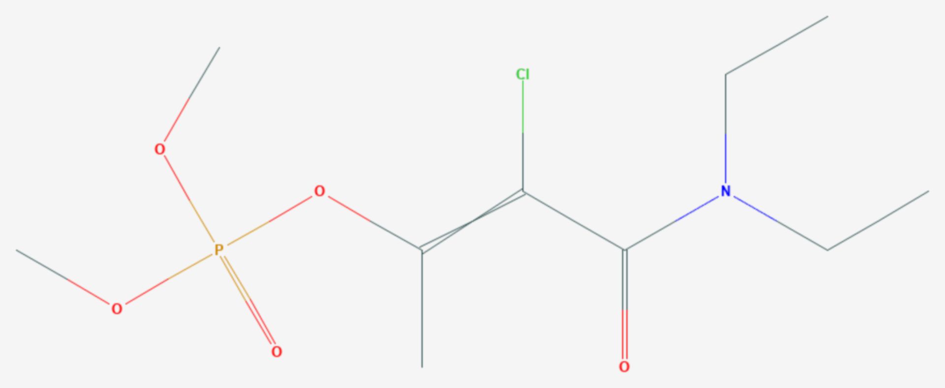 Phosphamidon (Strukturformel)