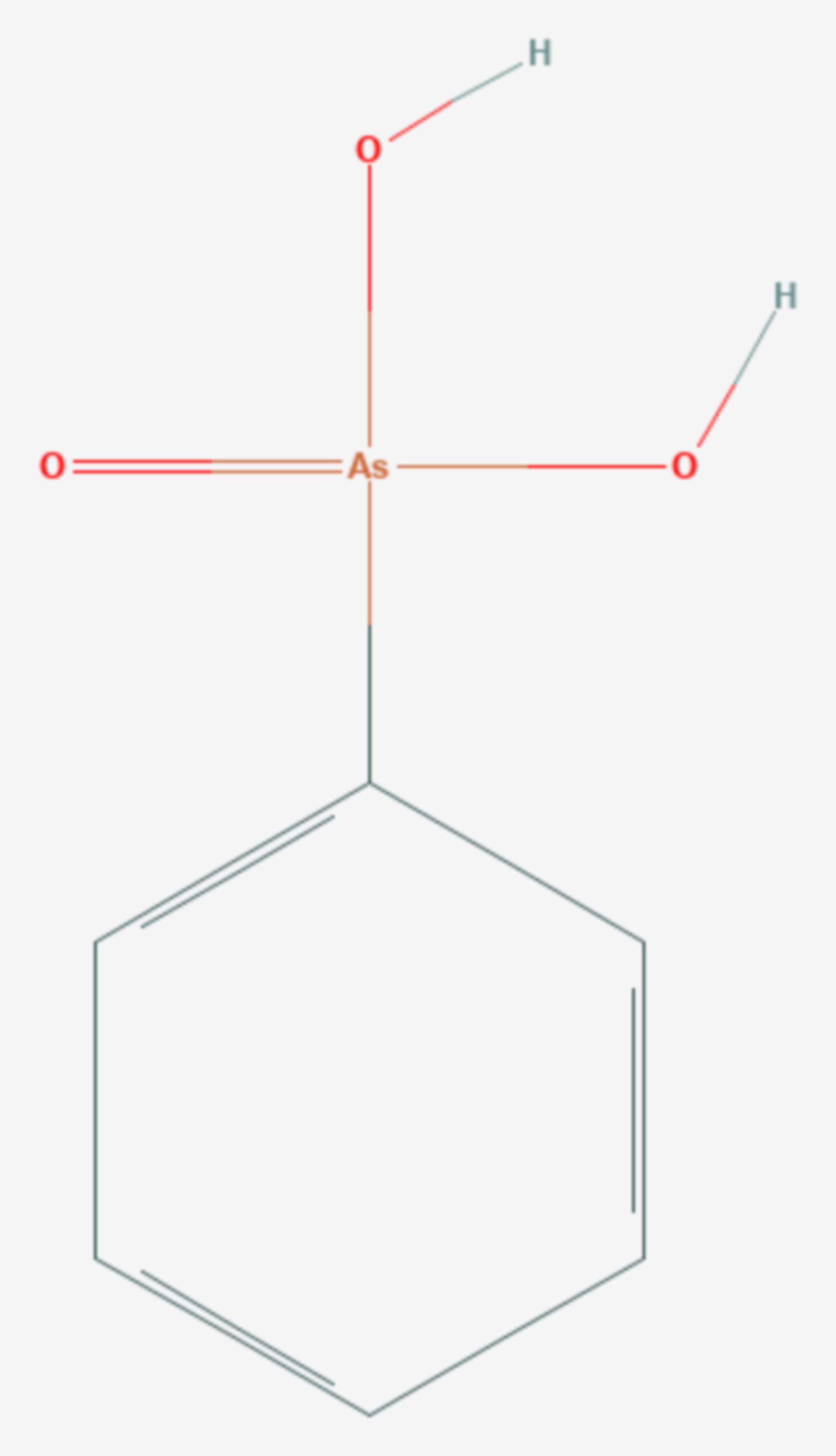 Phenylarsonsäure (Strukturformel)