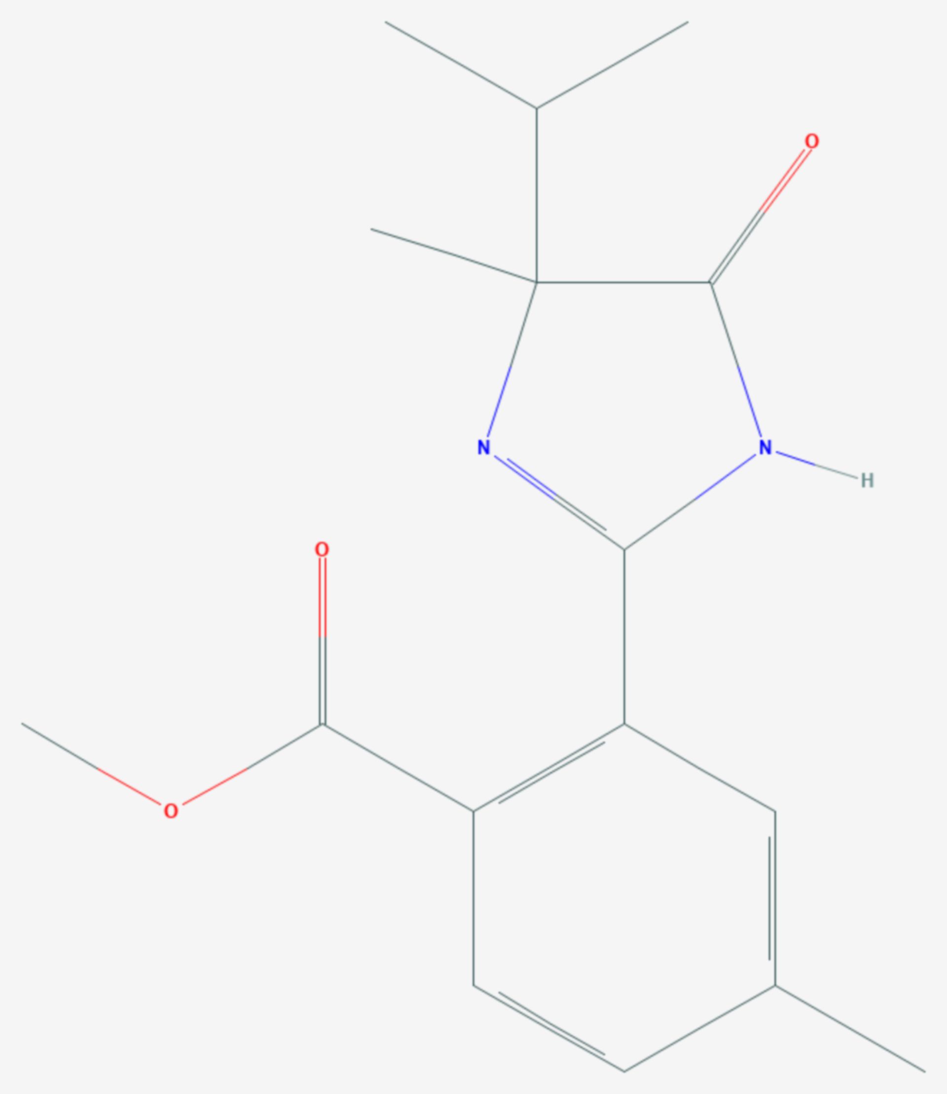 Imazamethabenz-methyl (Strukturformel)