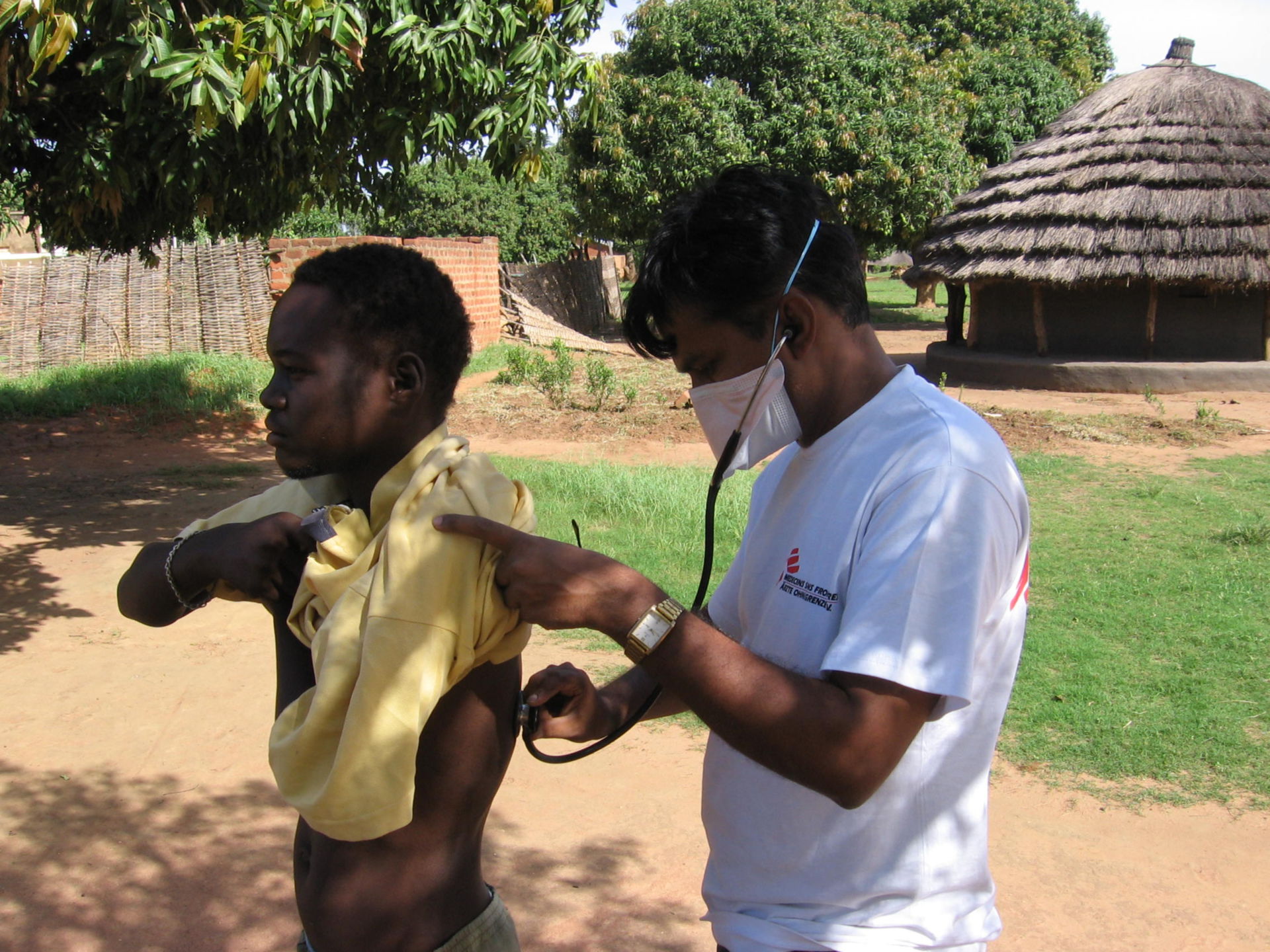 Patient from Uganda