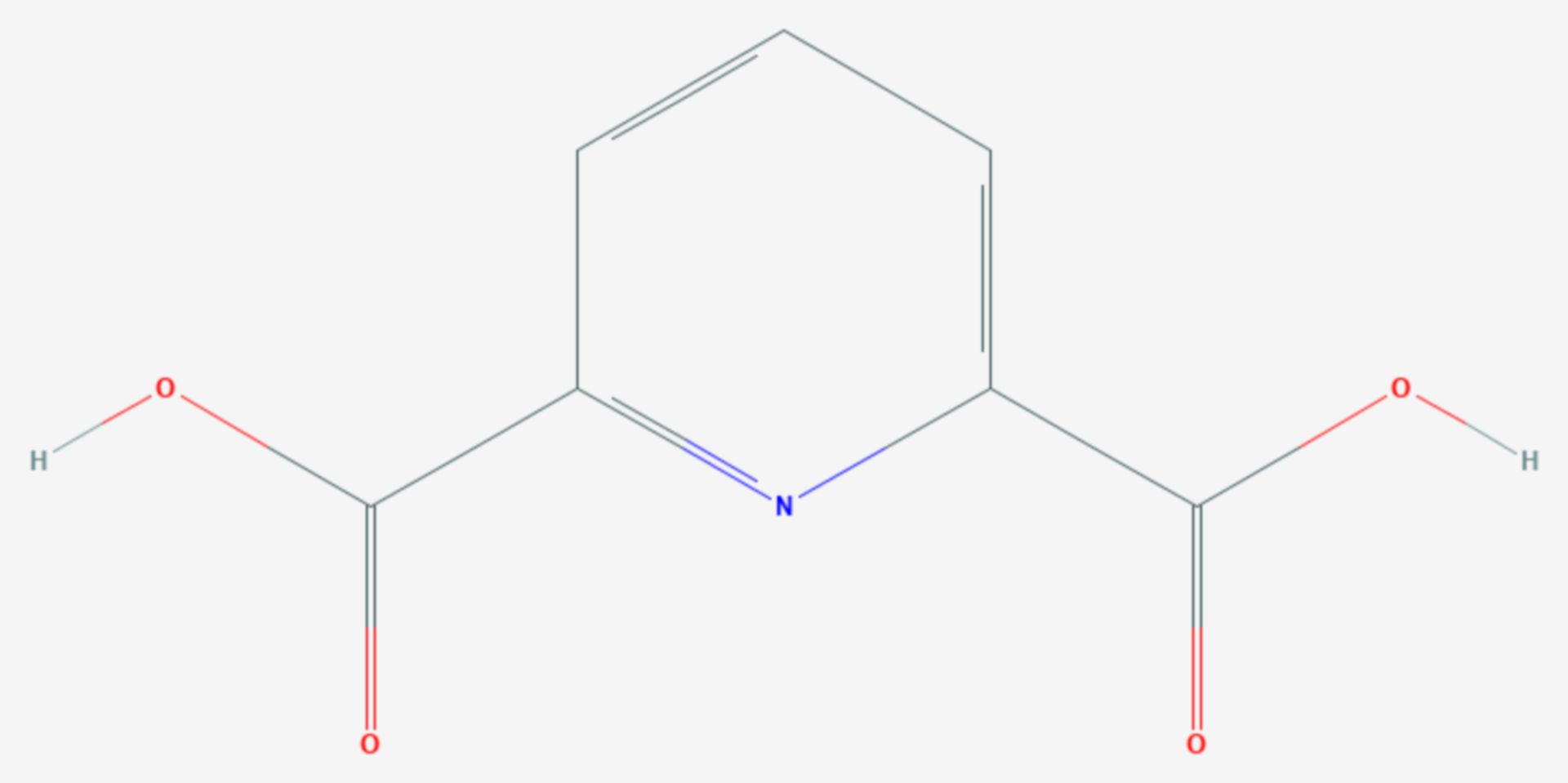 Dipicolinsäure (Strukturformel)