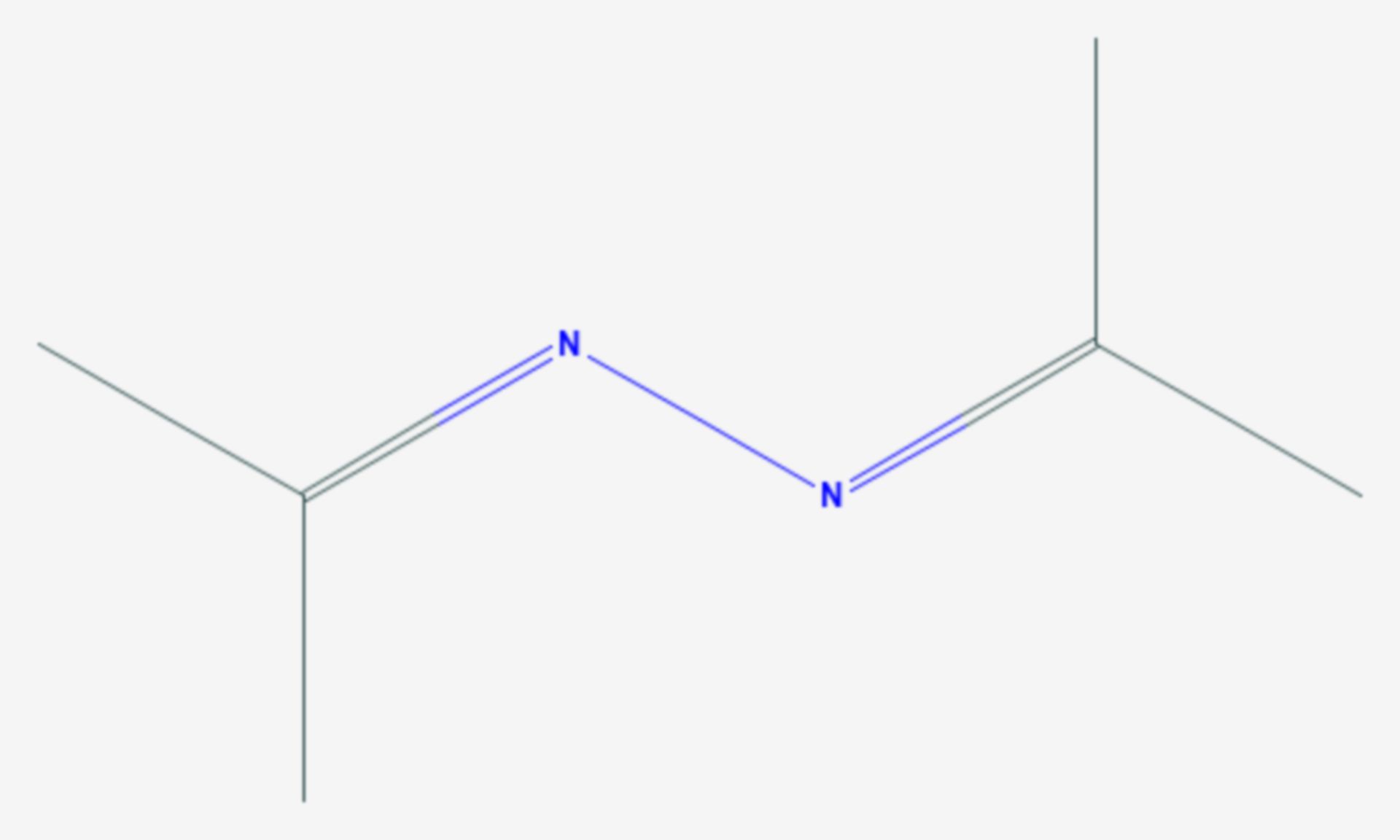 Acetonazin (Strukturformel)