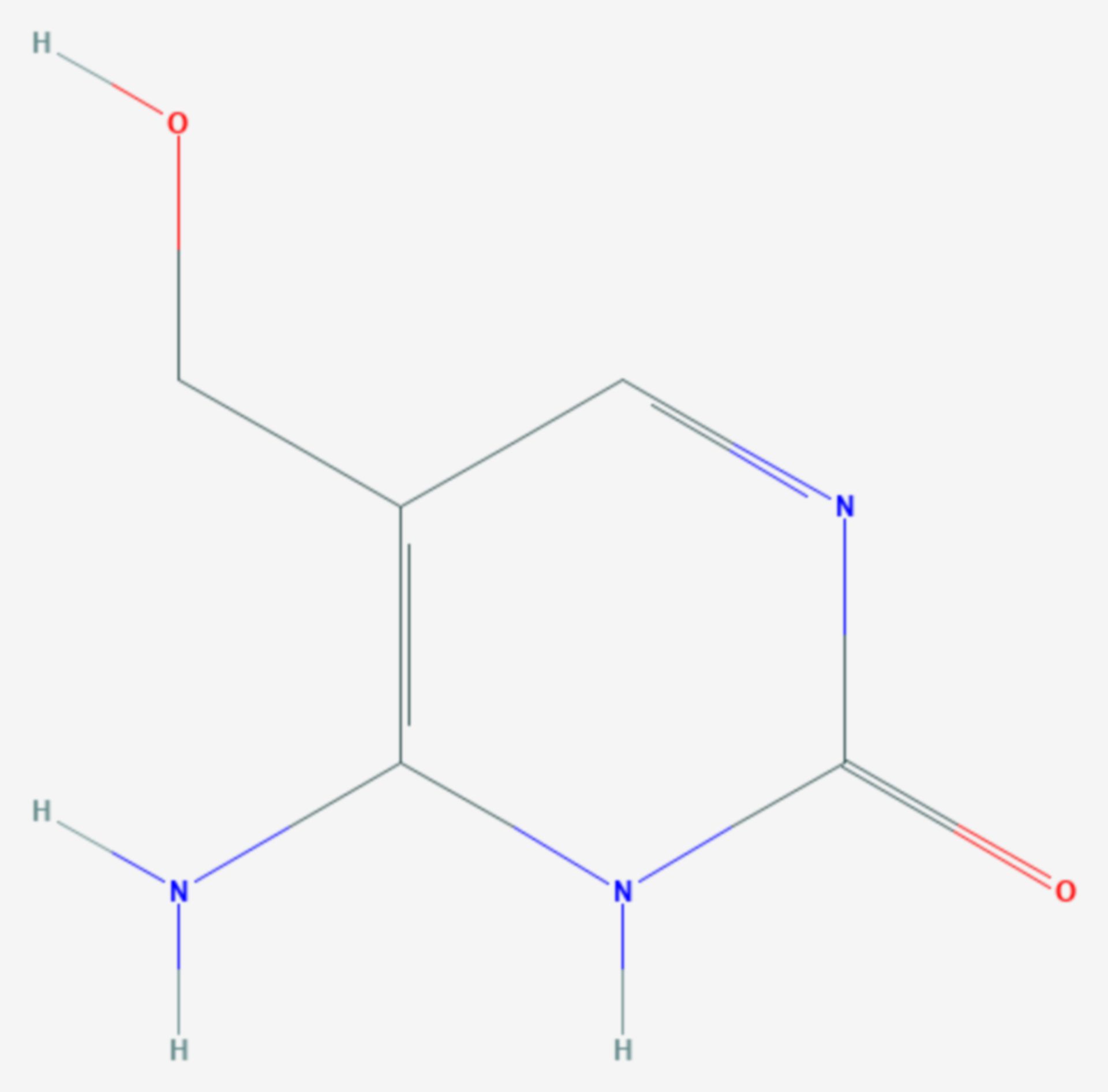 5-Hydroxymethylcytosin (Strukturformel)