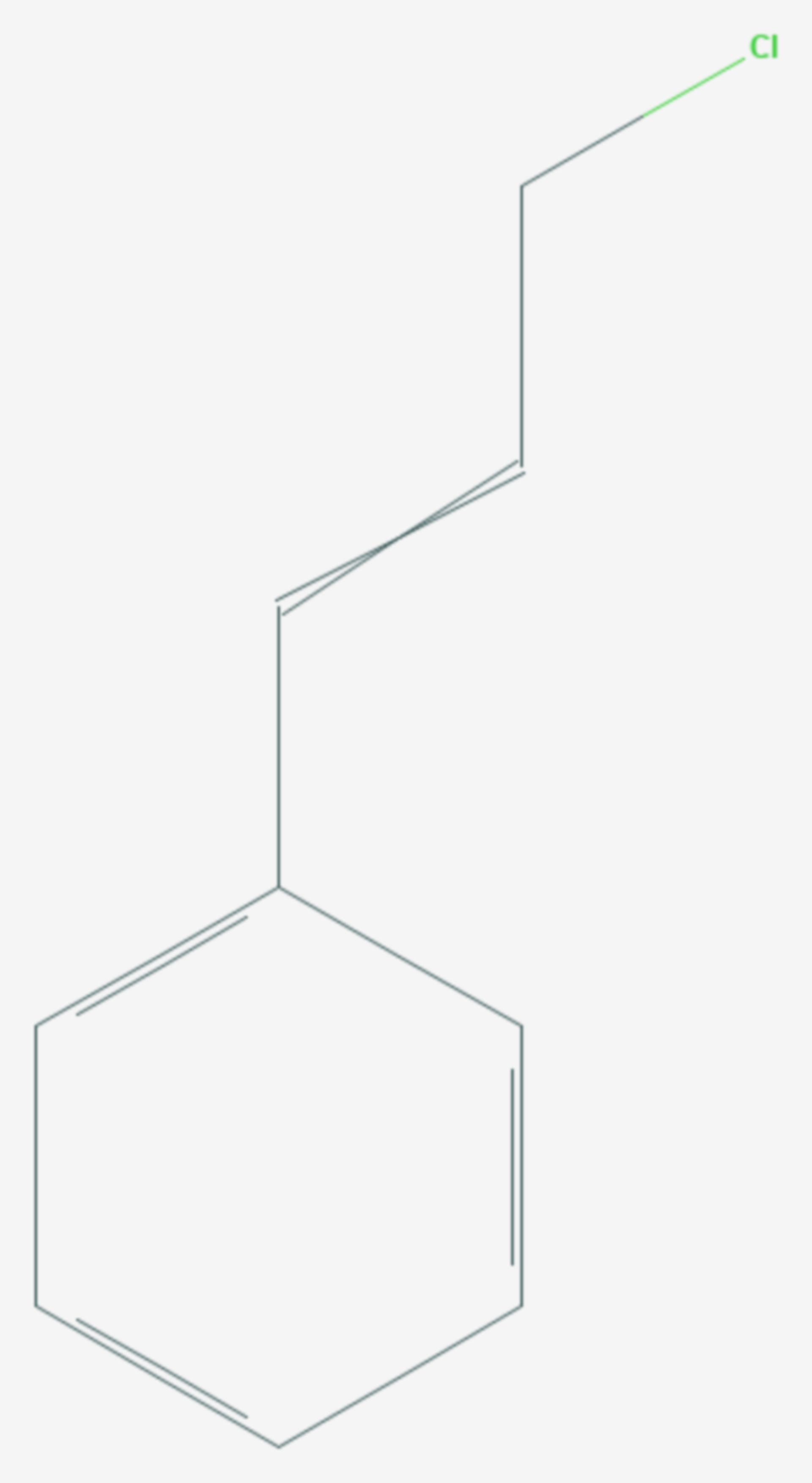 Cinnamylchlorid (Strukturformel)