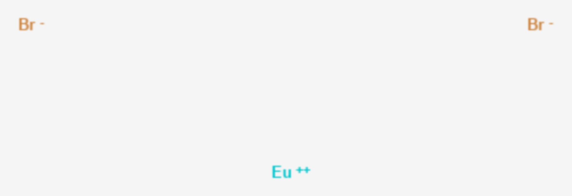 Europium(II)-bromid (Strukturformel)