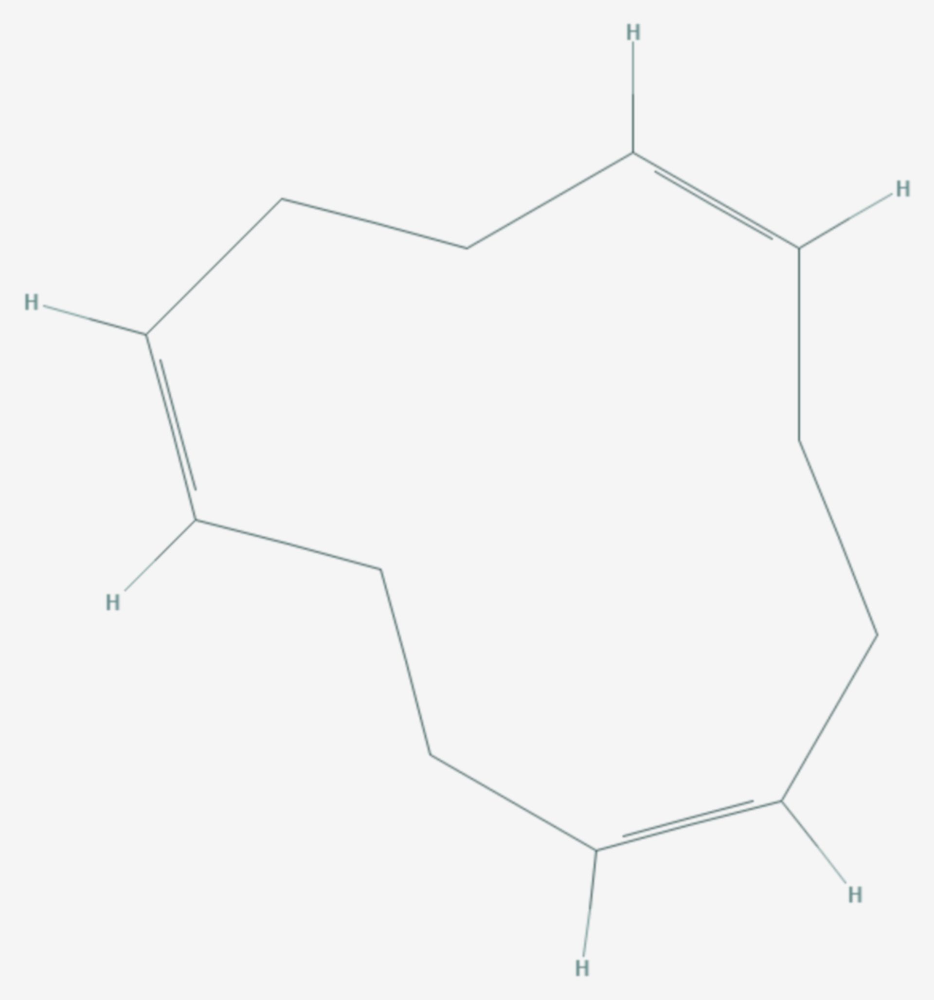 1,5,9-Cyclododecatrien (Strukturformel)