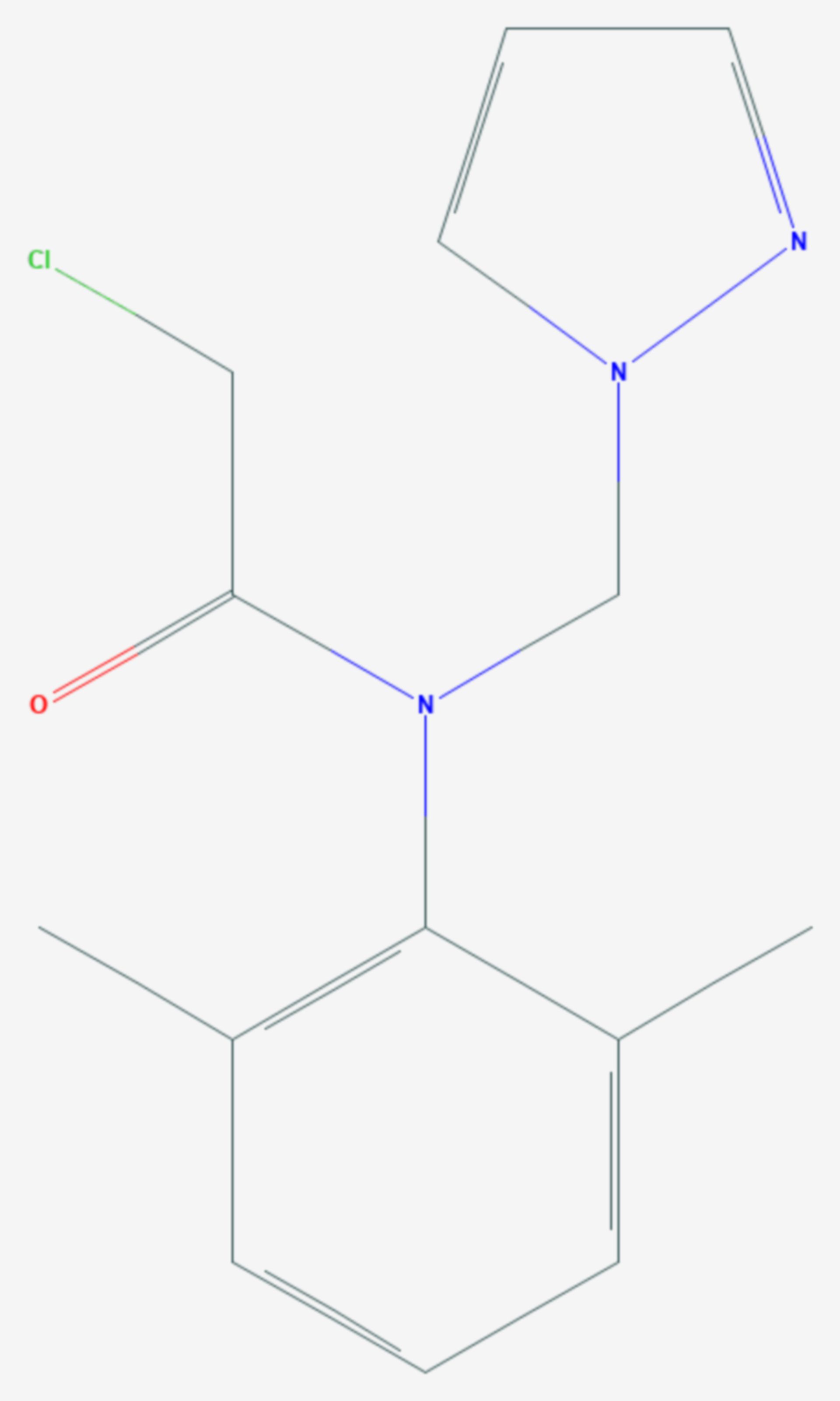 Metazachlor (Strukturformel)