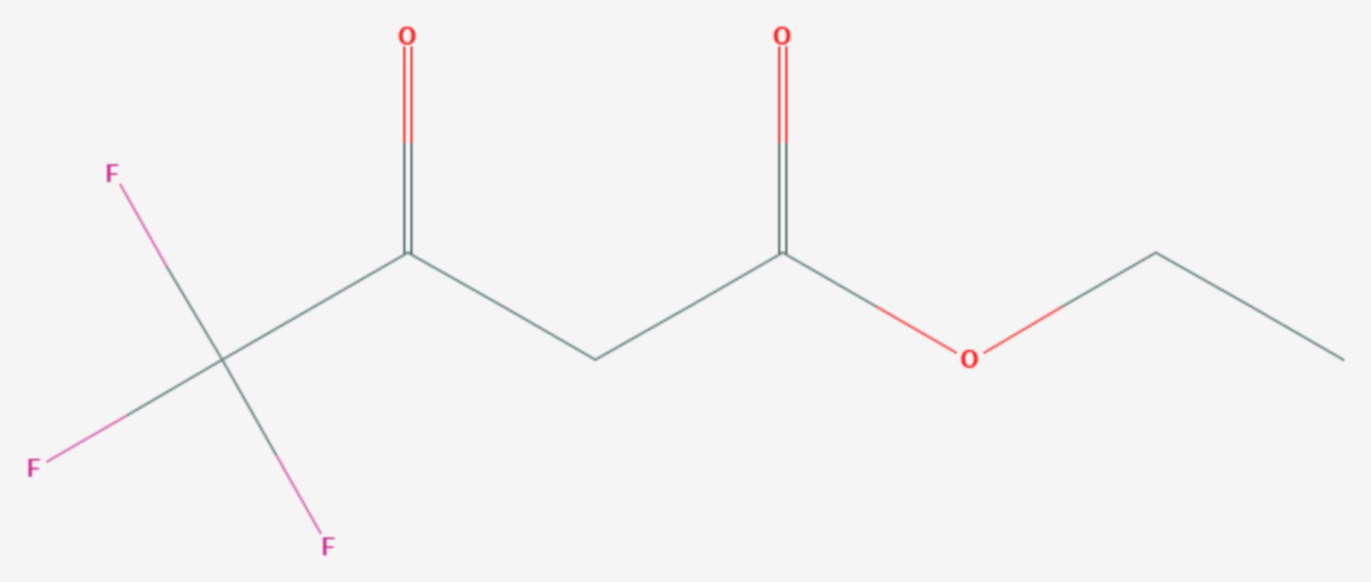 Ethyltrifluoracetoacetat (Strukturformel)