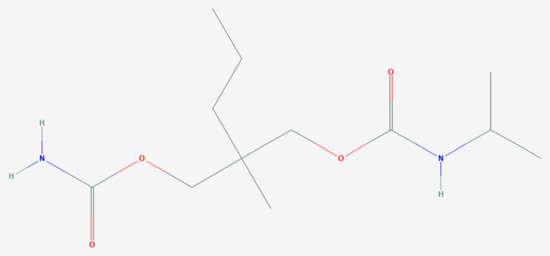 Carisoprodol (Strukturformel)