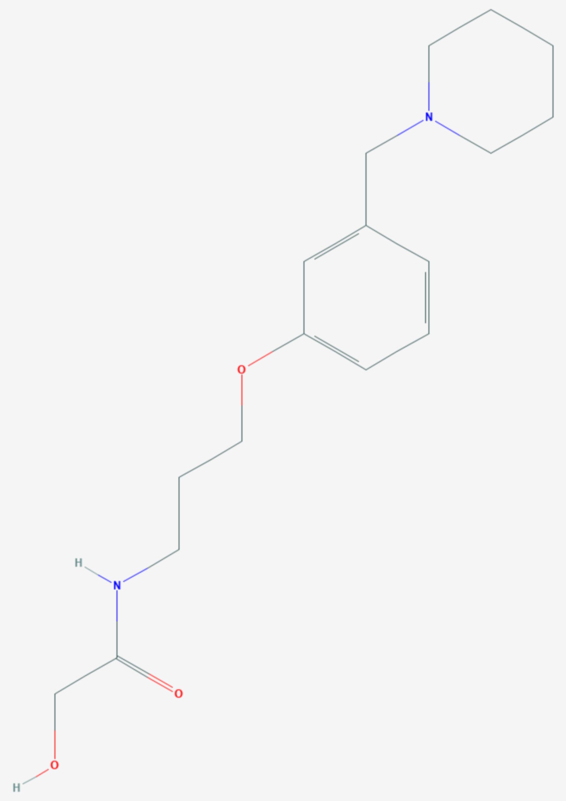 Roxatidin (Strukturformel)