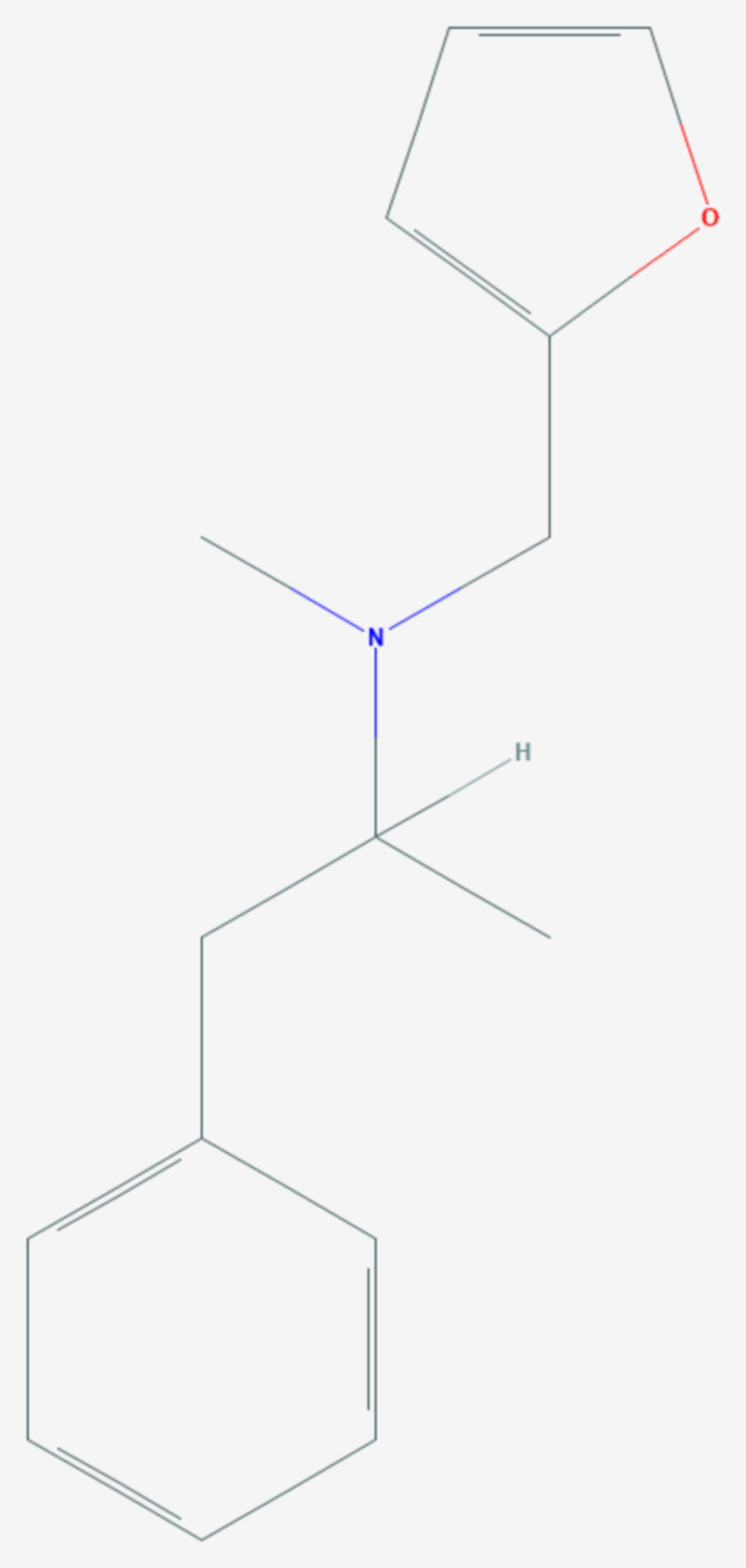 Furfenorex (Strukturformel)