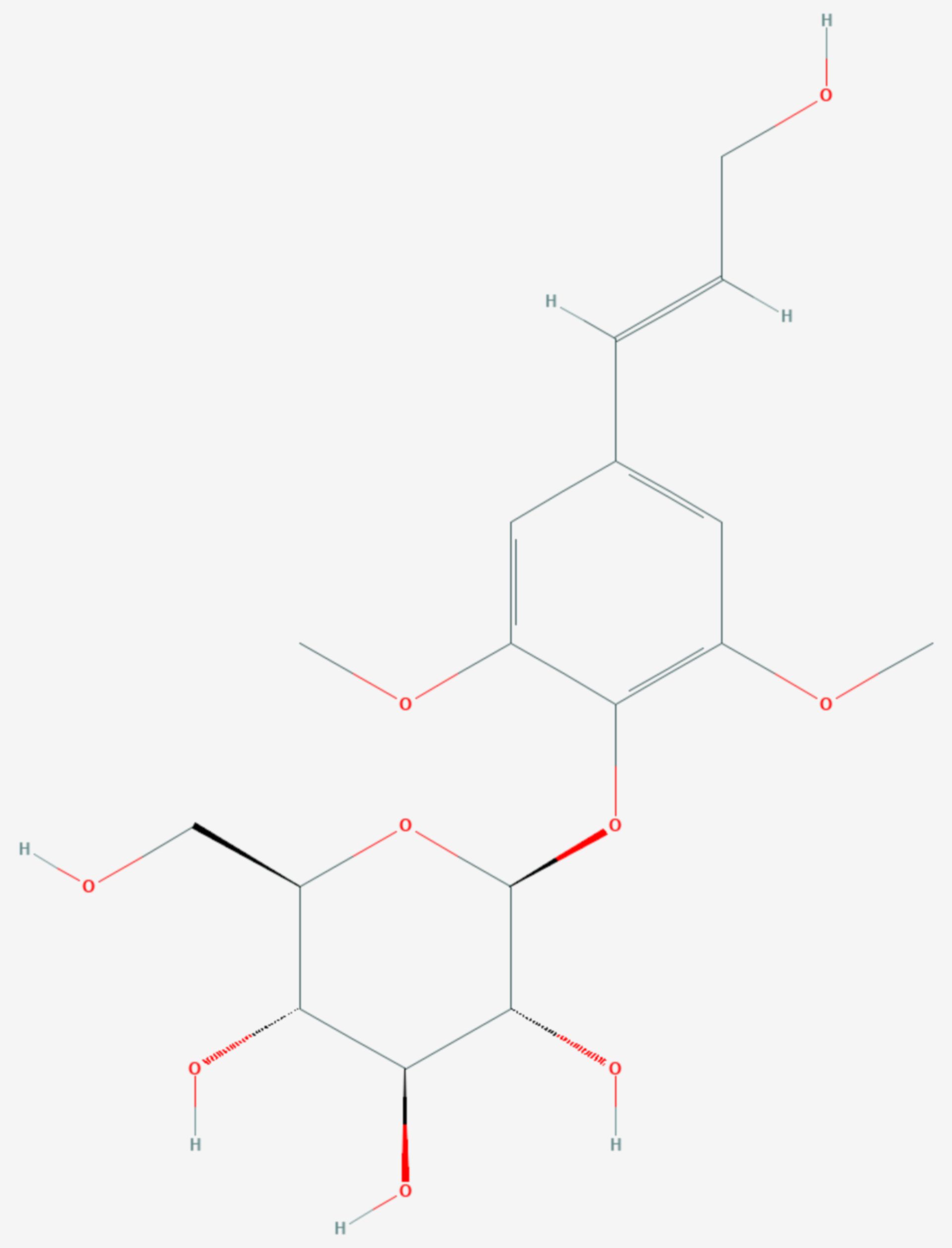 Syringin (Strukturformel)