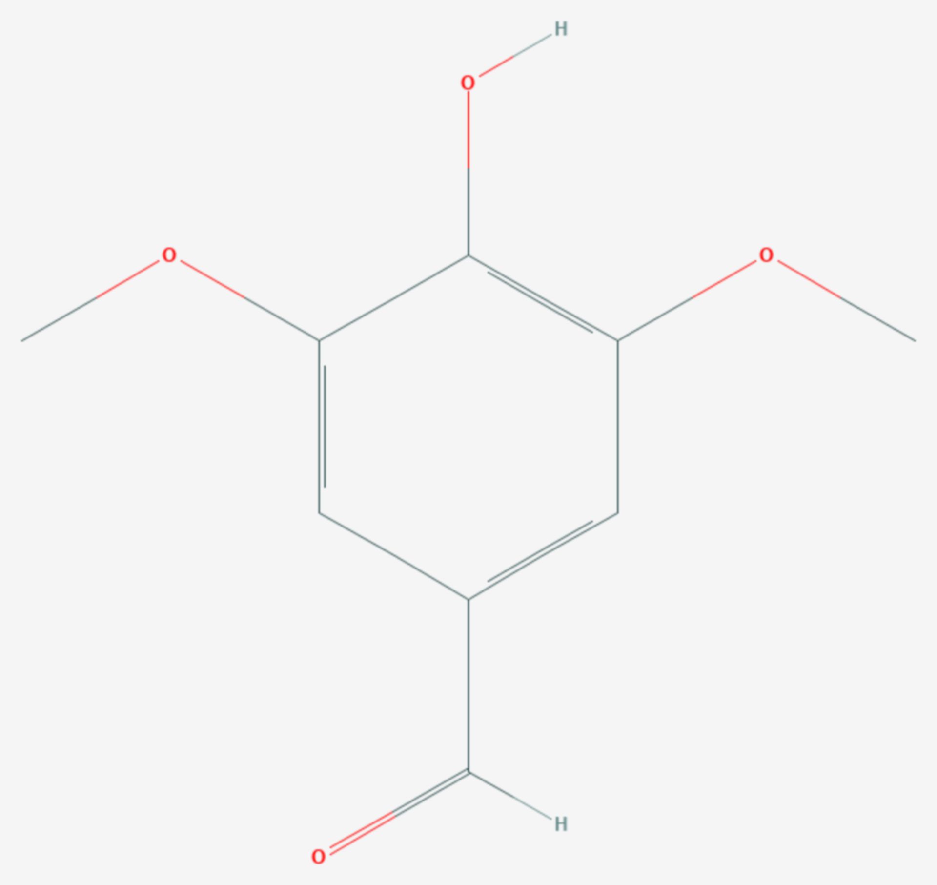 Syringaldehyd (Strukturformel)