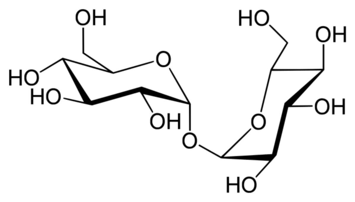 Strukturformel Trehalose