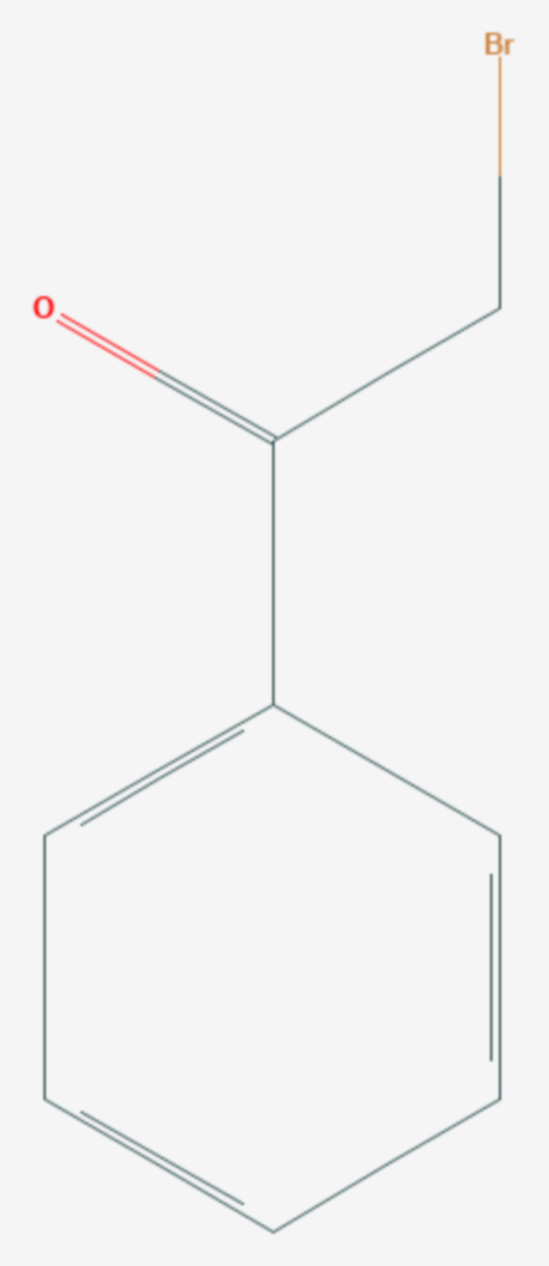 Ω-Bromacetophenon (Strukturformel)