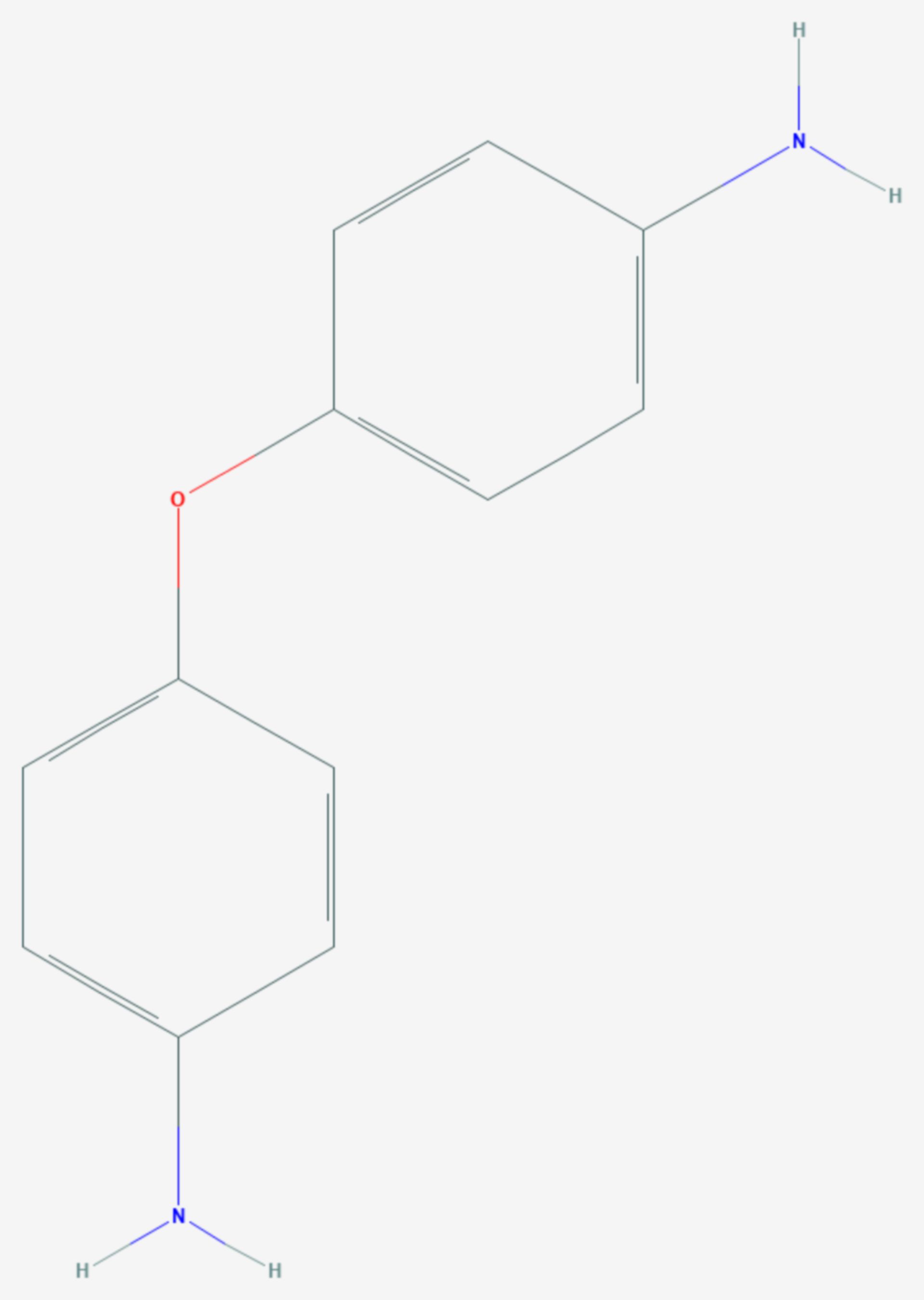 4,4′-Oxydianilin (Strukturformel)