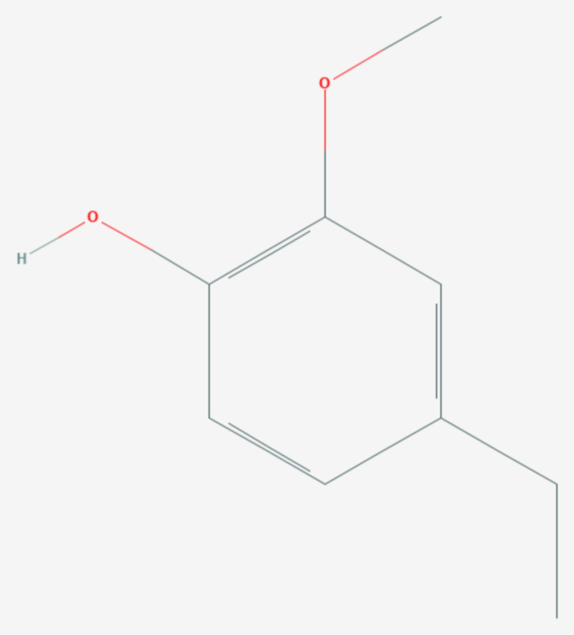 4-Ethylguajacol (Strukturformel)