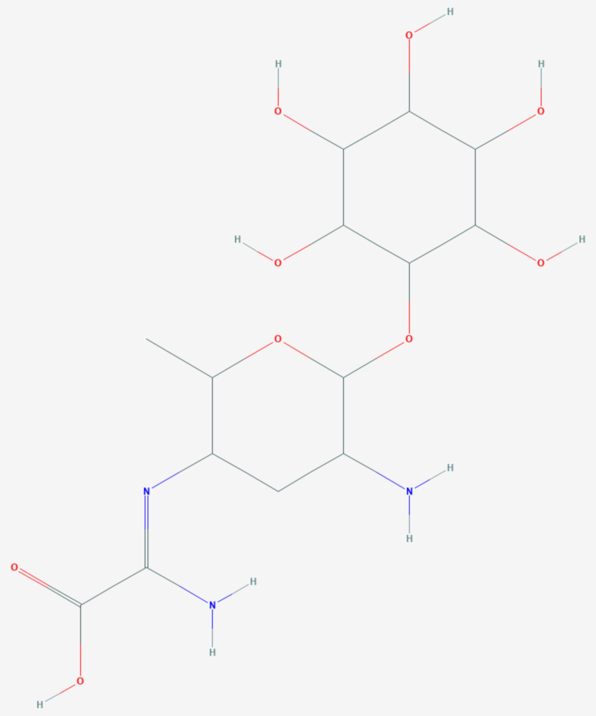 Kasugamycin (Strukturformel)