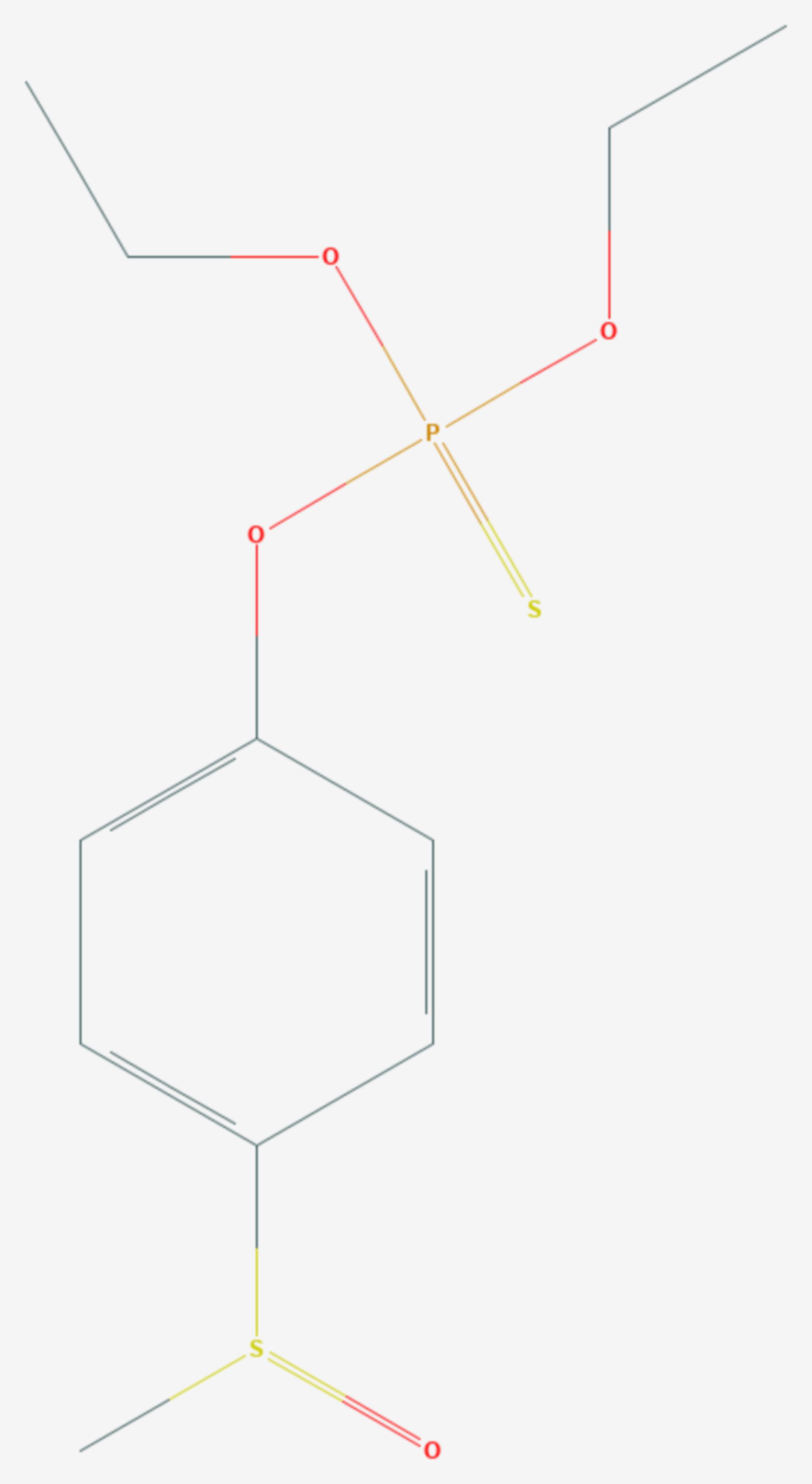 Fensulfothion (Strukturformel)